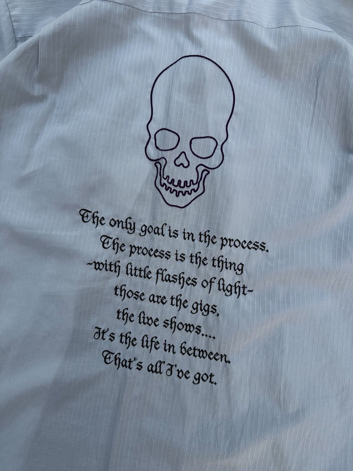 Number (N)ine Number(N)ine SS01 Jeff Buckley Mystery White Boy Shirt Size US M / EU 48-50 / 2 - 4 Thumbnail