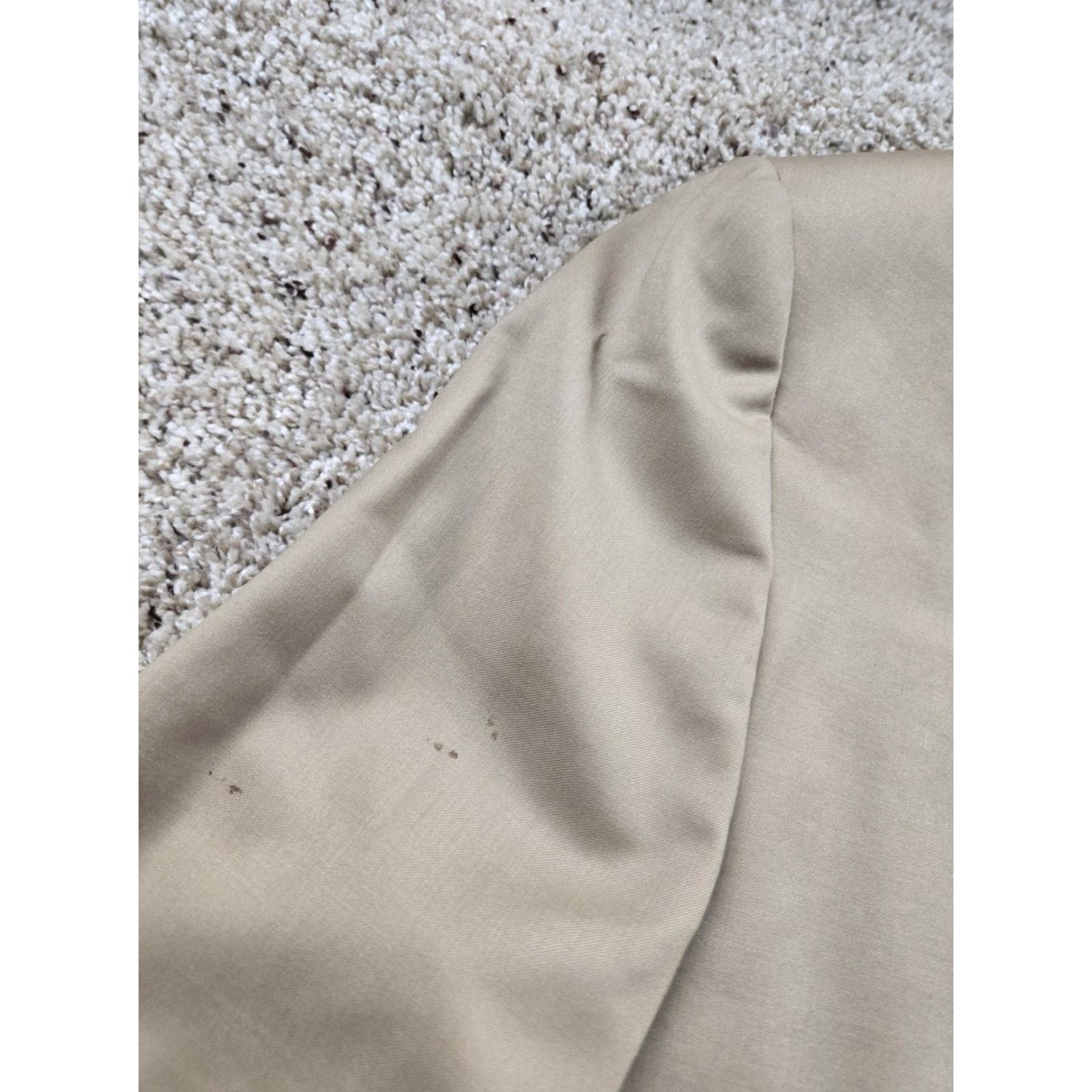 Loro Piana VINTAGE Urbis Blazer 46R Wool Double-Breasted Peak Lapel Gold Button Men’s Navy/Beige 2 Piece Black? Size 46R - 7 Thumbnail