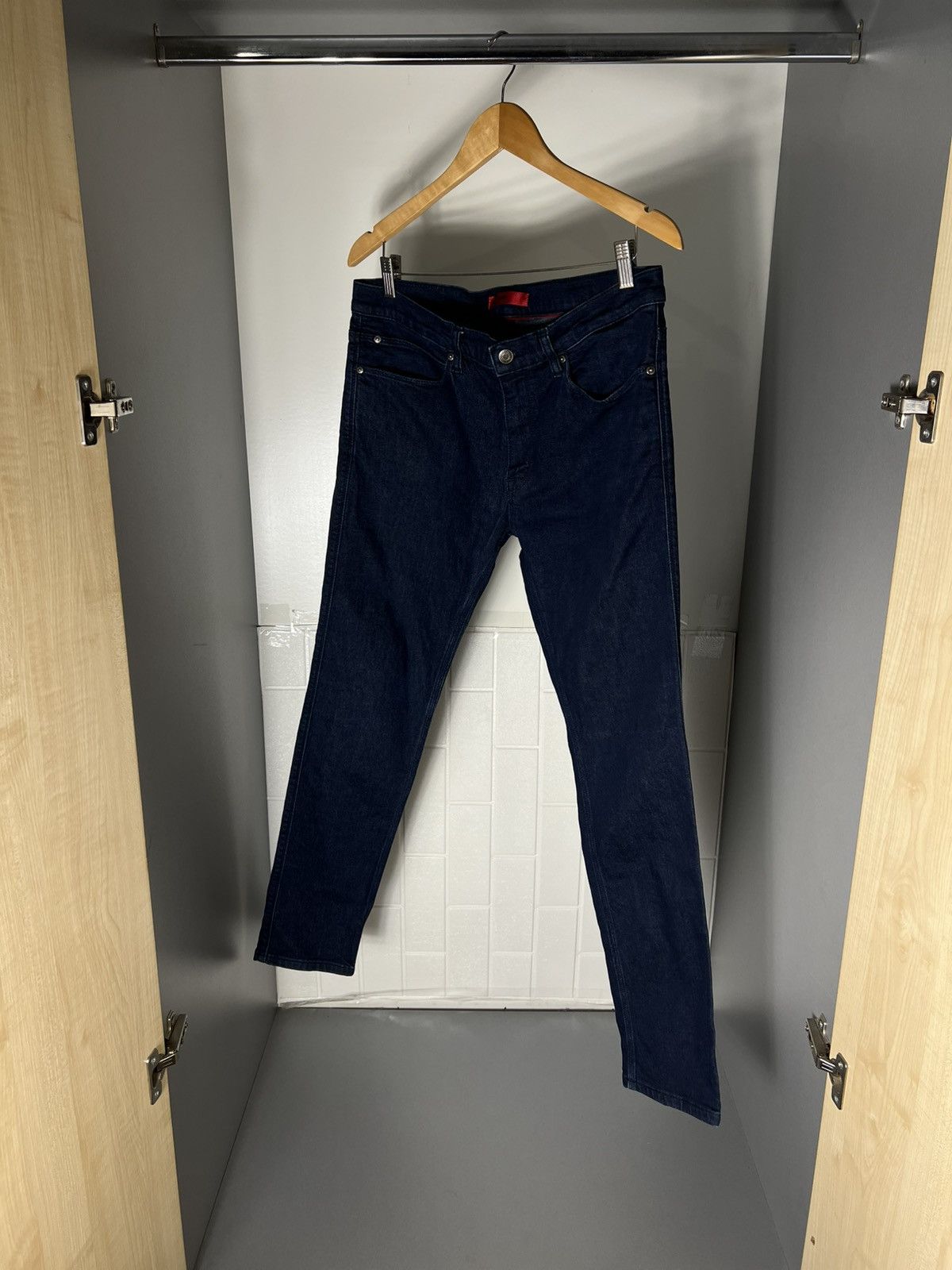Hugo Boss HUGO BOSS CLASSIC DENIM CASUAL JEANS SKINNY SPECIAL LOOK Y2K Size US 34 / EU 50 - 7 Thumbnail