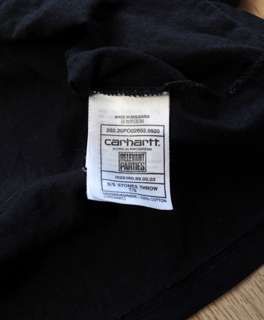 Carhartt Wip 🔥 Carhartt WIP x Relevant Parties Stones Throw T Shirt Size US M / EU 48-50 / 2 - 5 Thumbnail