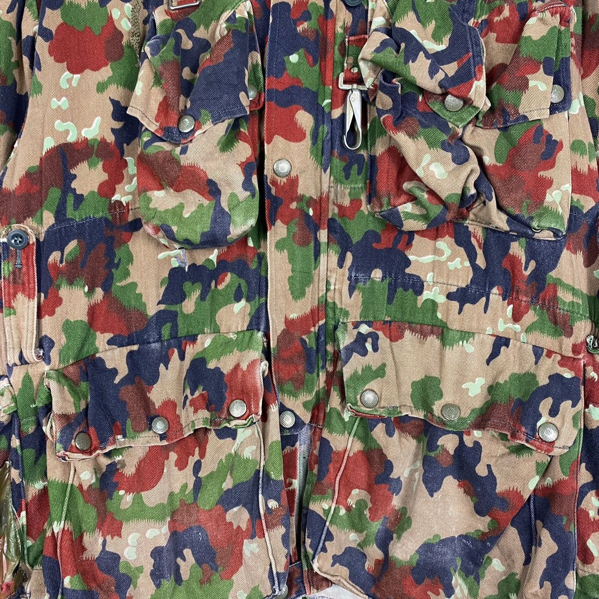 Army Of Me VINTAGE SWISS ARMY COMBAT HEAVYWEIGHT JACKET M83 ALPENFLAGE Size US XL / EU 56 / 4 - 5 Thumbnail