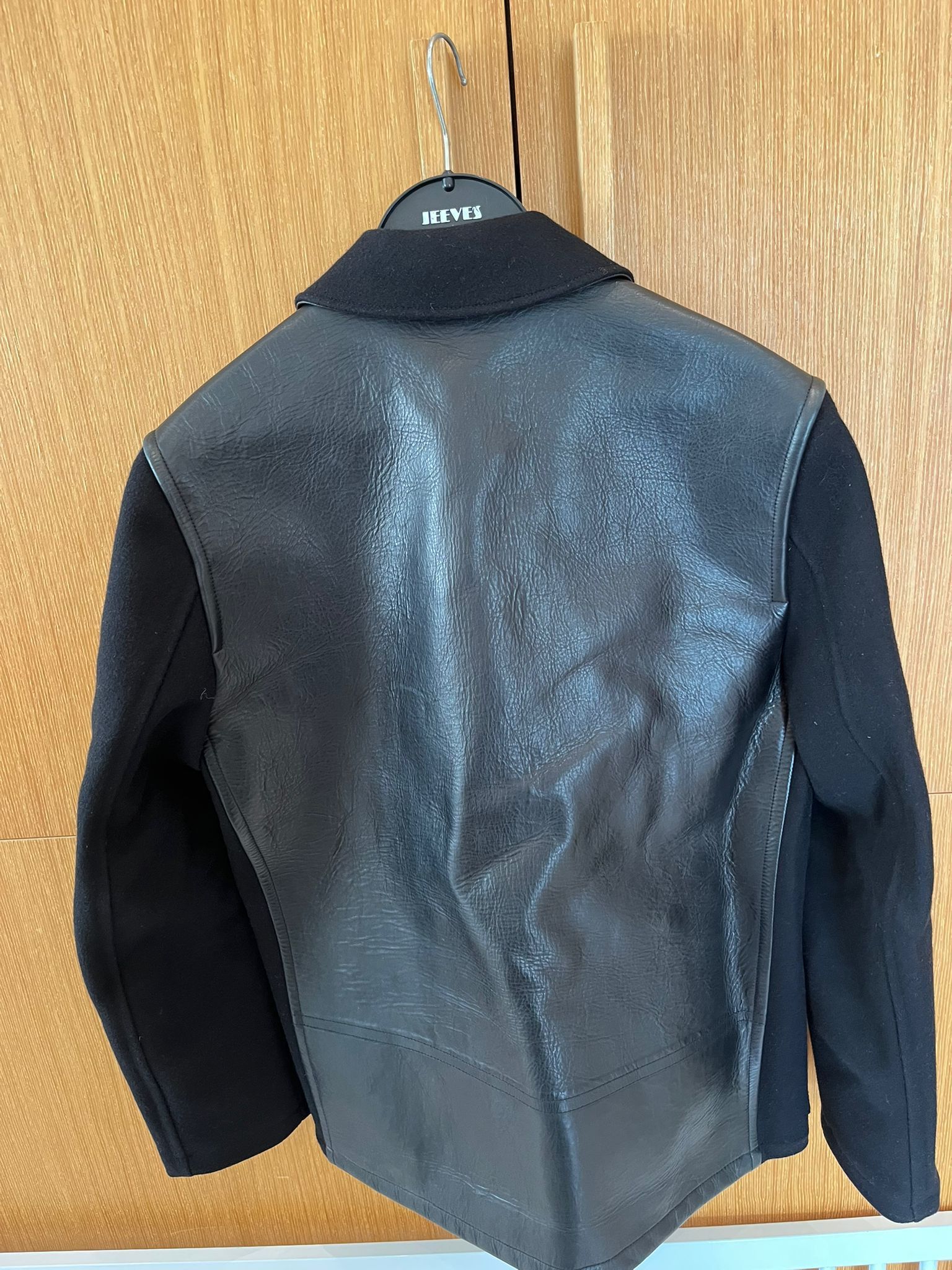 Joseph Black coats with leather Size US M / EU 48-50 / 2 - 2 Thumbnail
