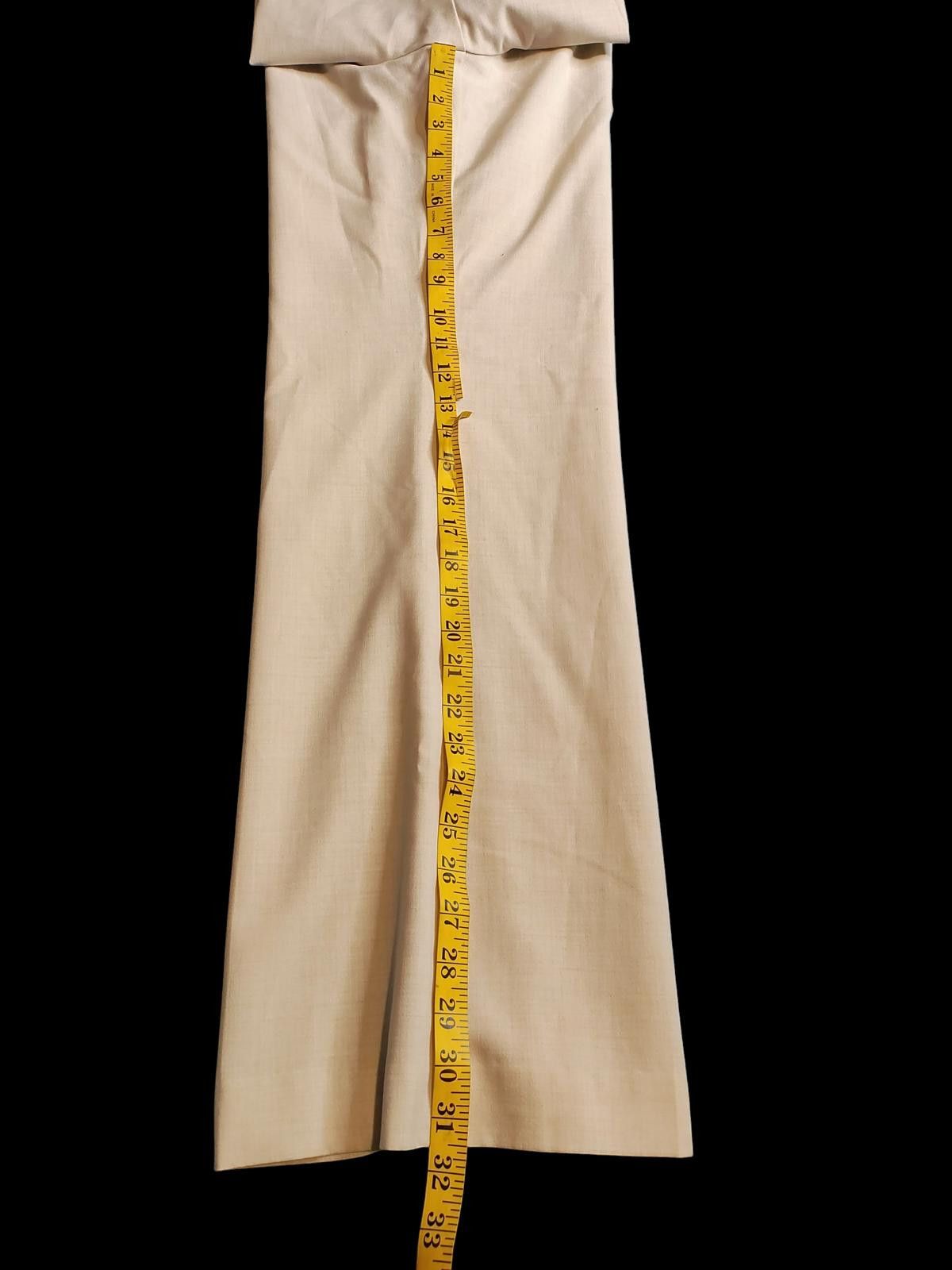 Worthington Worthington Beige Women's Dress Pants Size 30" / US 8 / IT 44 - 8 Thumbnail