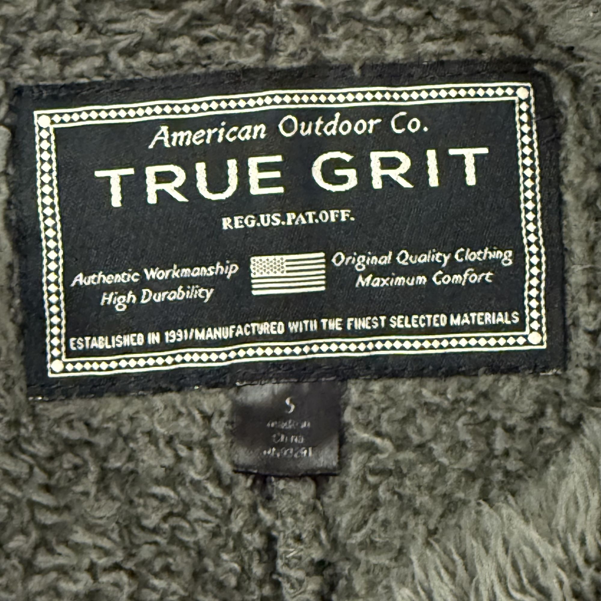 True Grit True Grit Men Army Green 1/4 Zip ULTRA SOFT Fleece Pullover Size US S / EU 44-46 / 1 - 4 Thumbnail