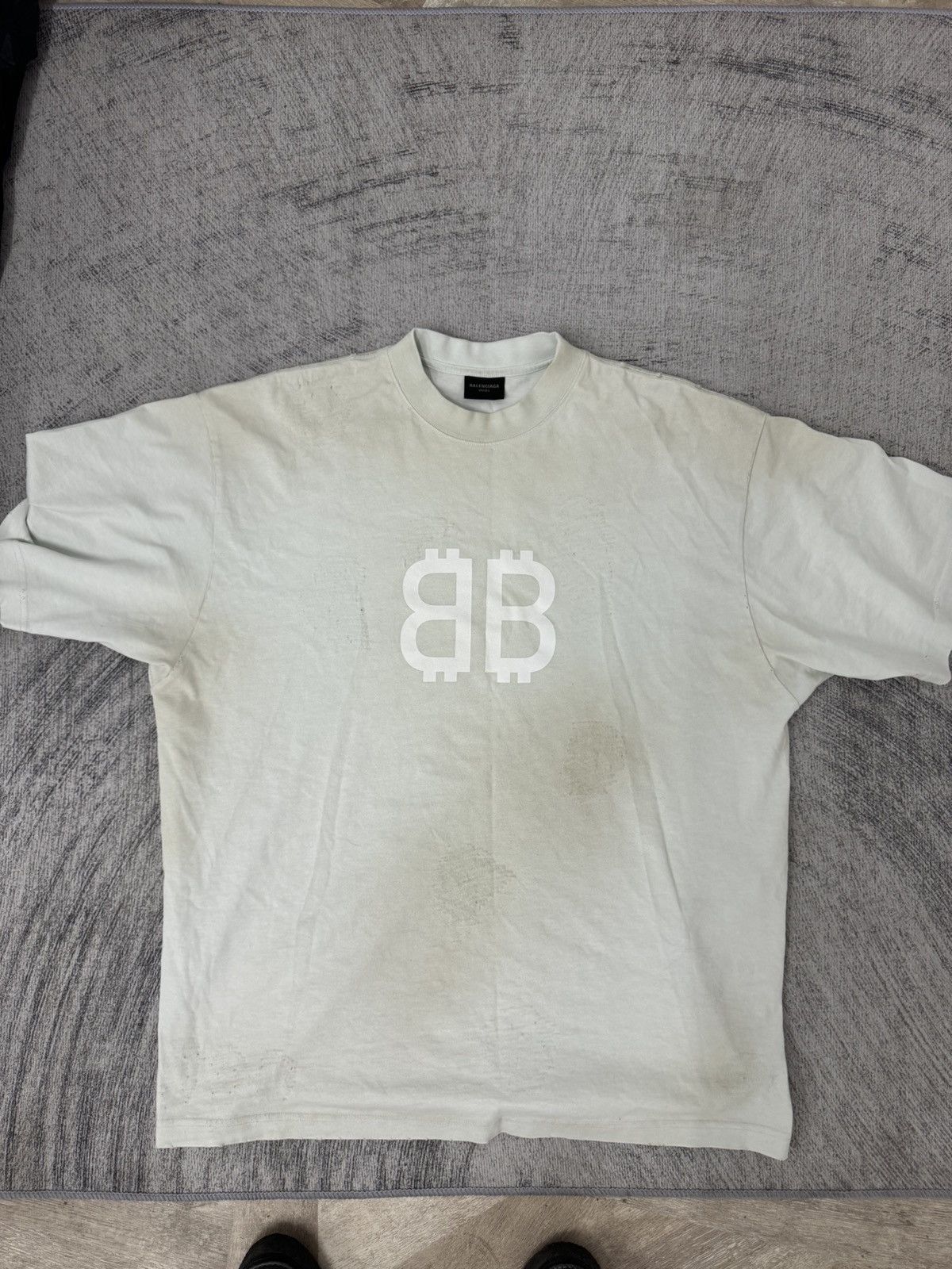 Balenciaga ss23 bitcoin tee