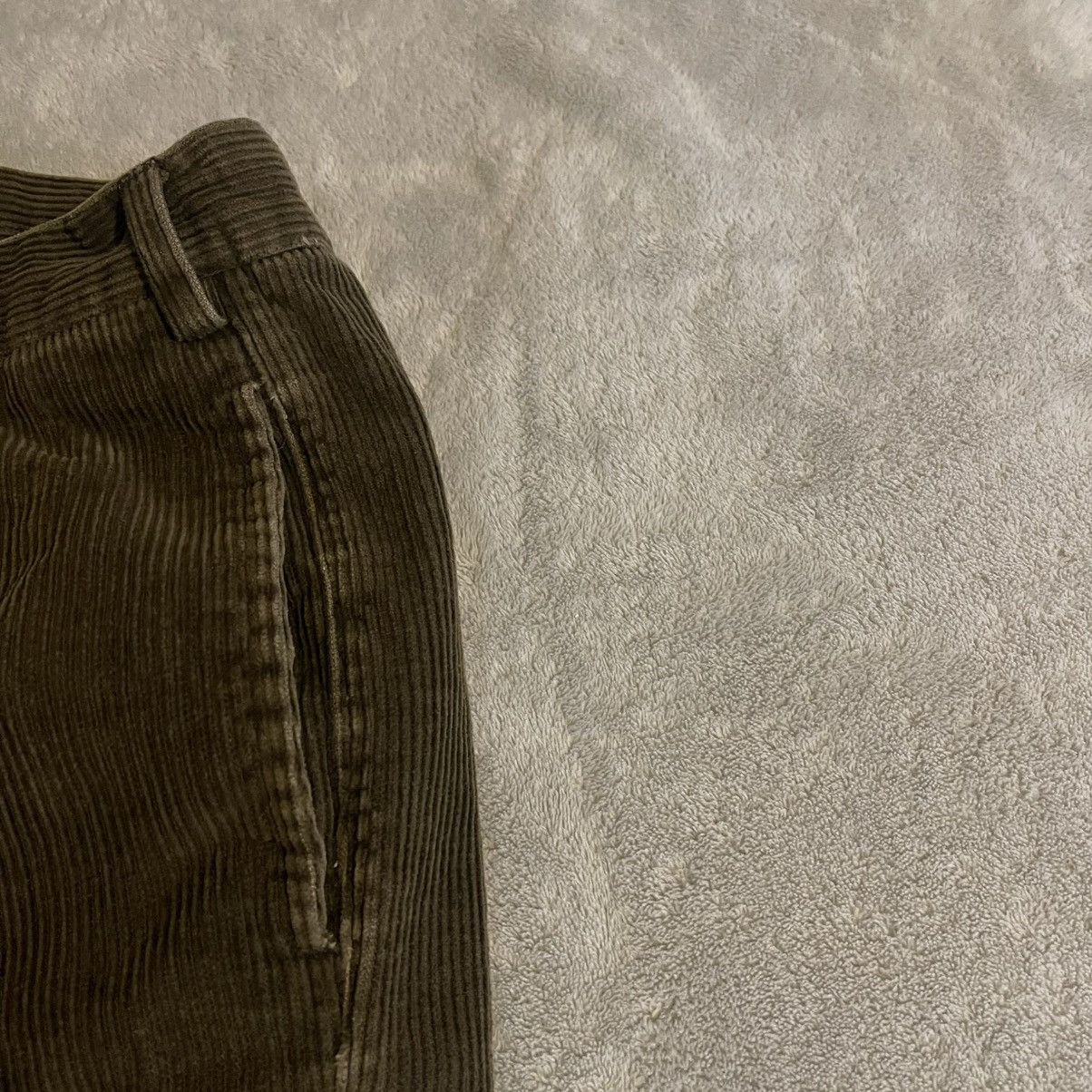 Puritan Vintage 90s Puritan Men Brown Corduroy Pants 38x30 Wide Wale Size US 37 - 4 Thumbnail