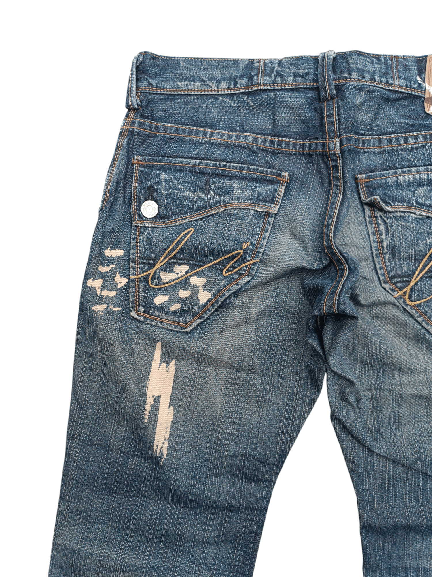 Hysteric Glamour × Japanese Brand RARE 🔥 Japan 🇯🇵 Liberto Distressed Design Size US 34 / EU 50 - 8 Thumbnail