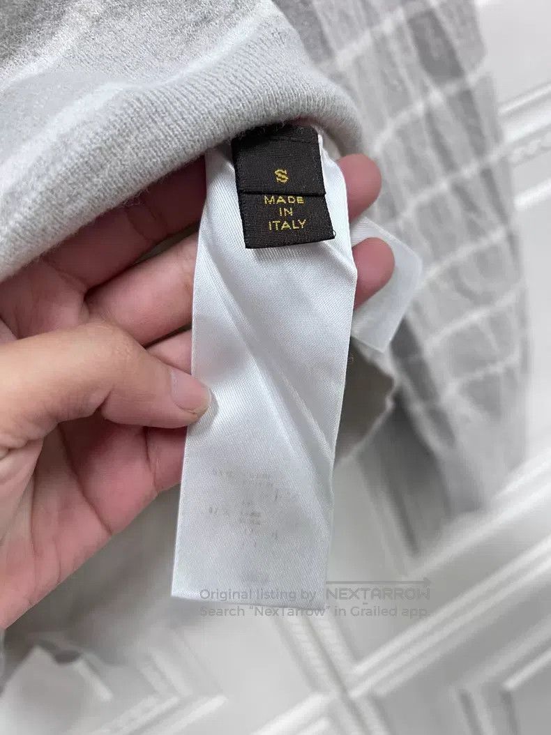 Louis Vuitton Louis Vuitton Monogram embroidered logo striped cardigan s Size US S / EU 44-46 / 1 - 5 Thumbnail
