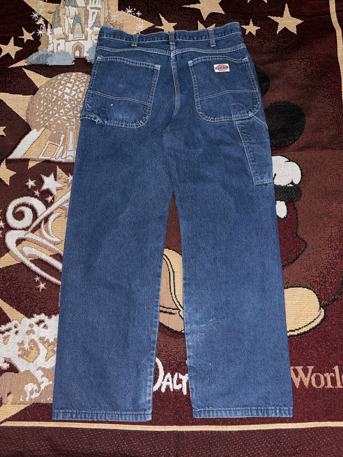 Vintage Vintage 90s Dickies Denim Carpenter Jeans 33x30 Size US 33 - 7 Preview