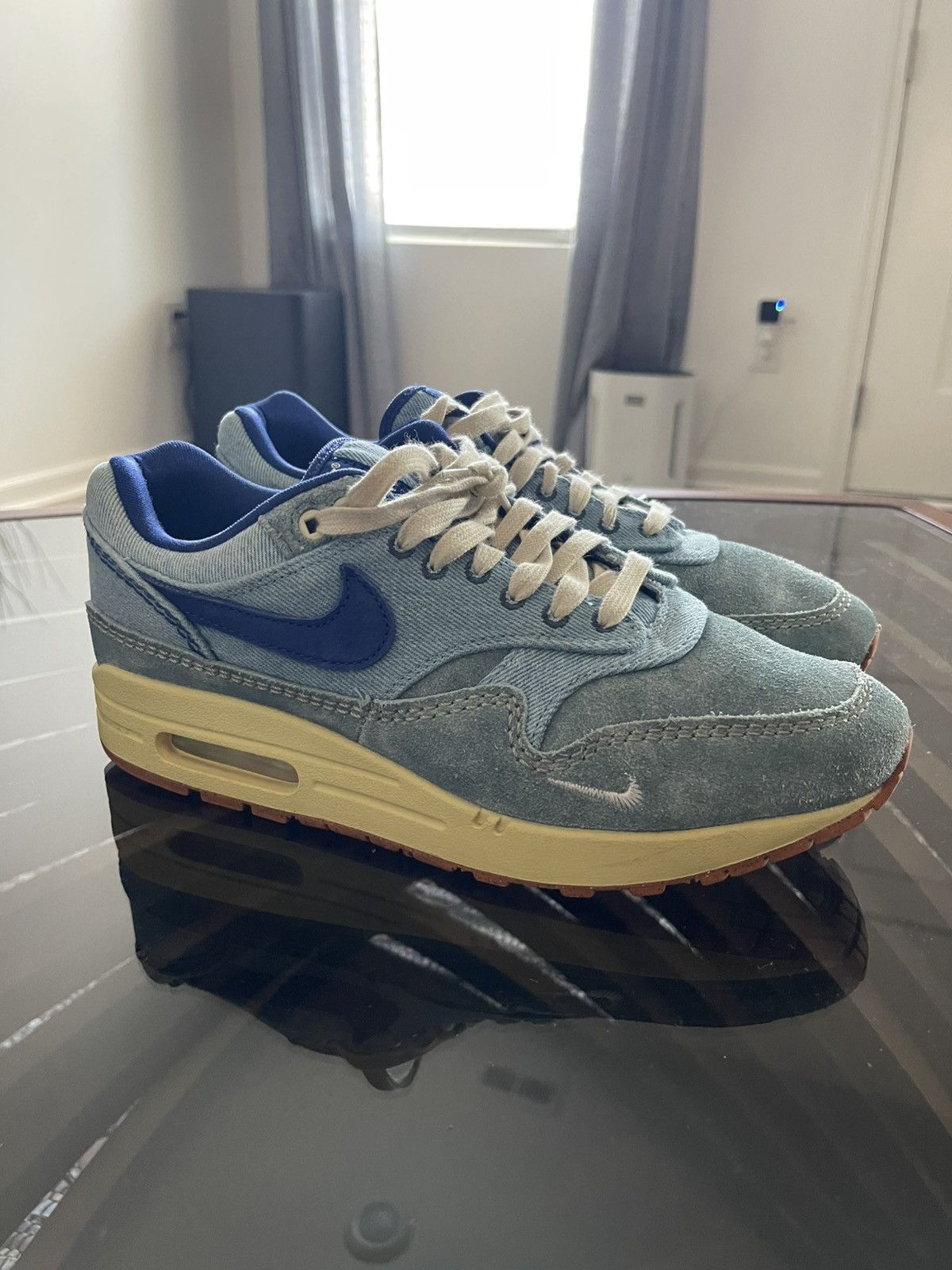 Nike Nike Air Max 1 PRM "Dirty Denim" Size US 8.5 / EU 41-42 - 1 Thumbnail