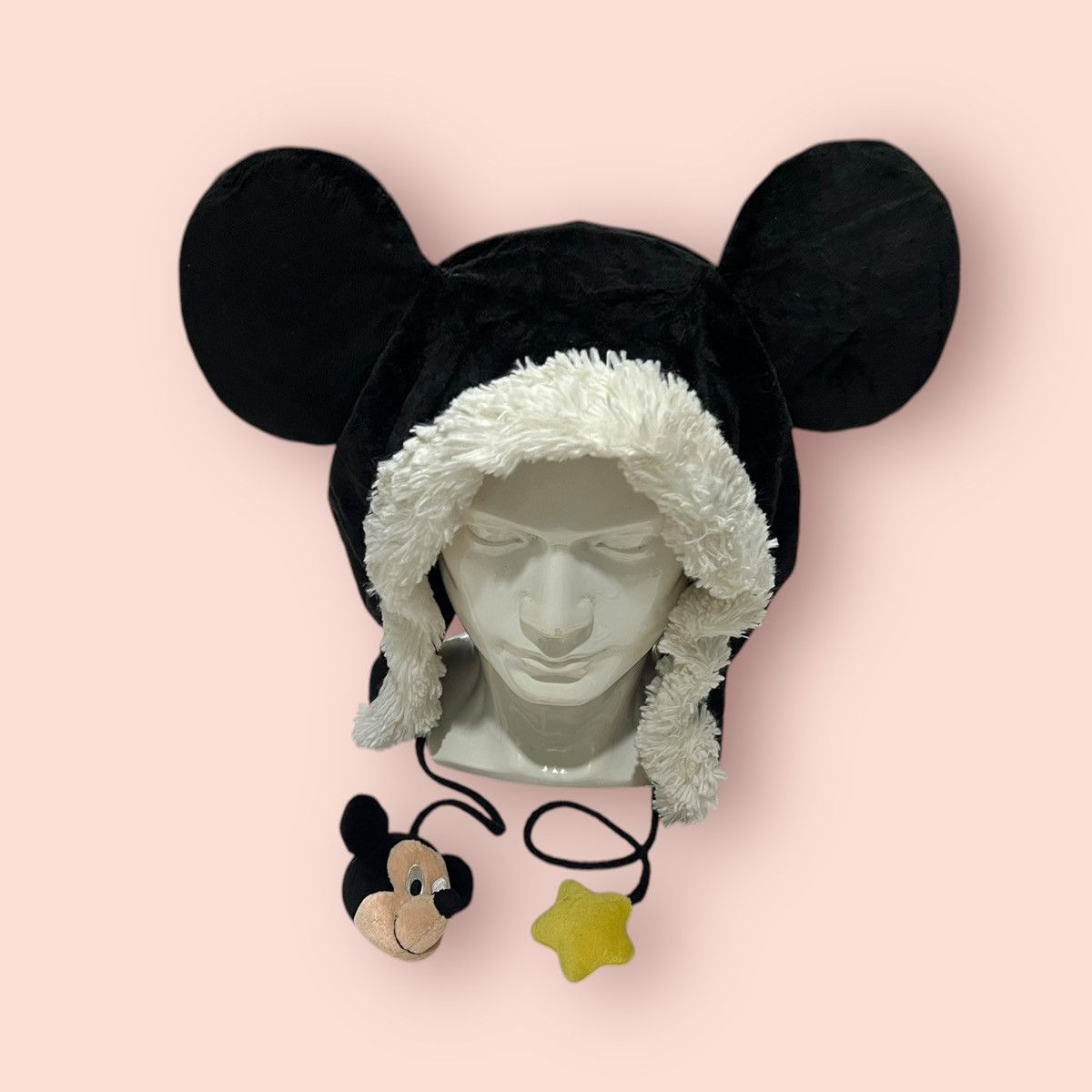 Disney × Japanese Brand × Mickey Mouse VINTAGE DISNEY CHARACTER MICKEY MOUSE EARS HAT Size ONE SIZE - 14 Thumbnail