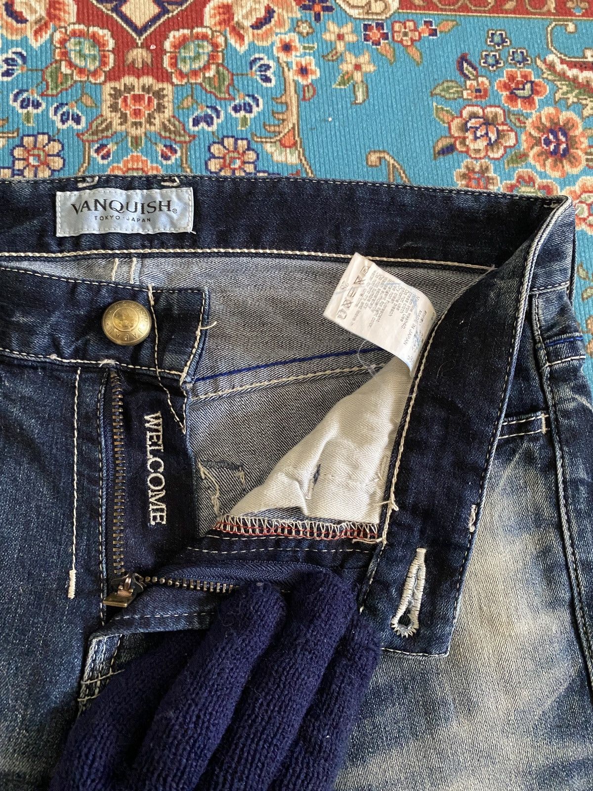 Japanese Brand × Vanquish Japanese Brand Vanquish Japan Denim Size US 30 / EU 46 - 11 Thumbnail