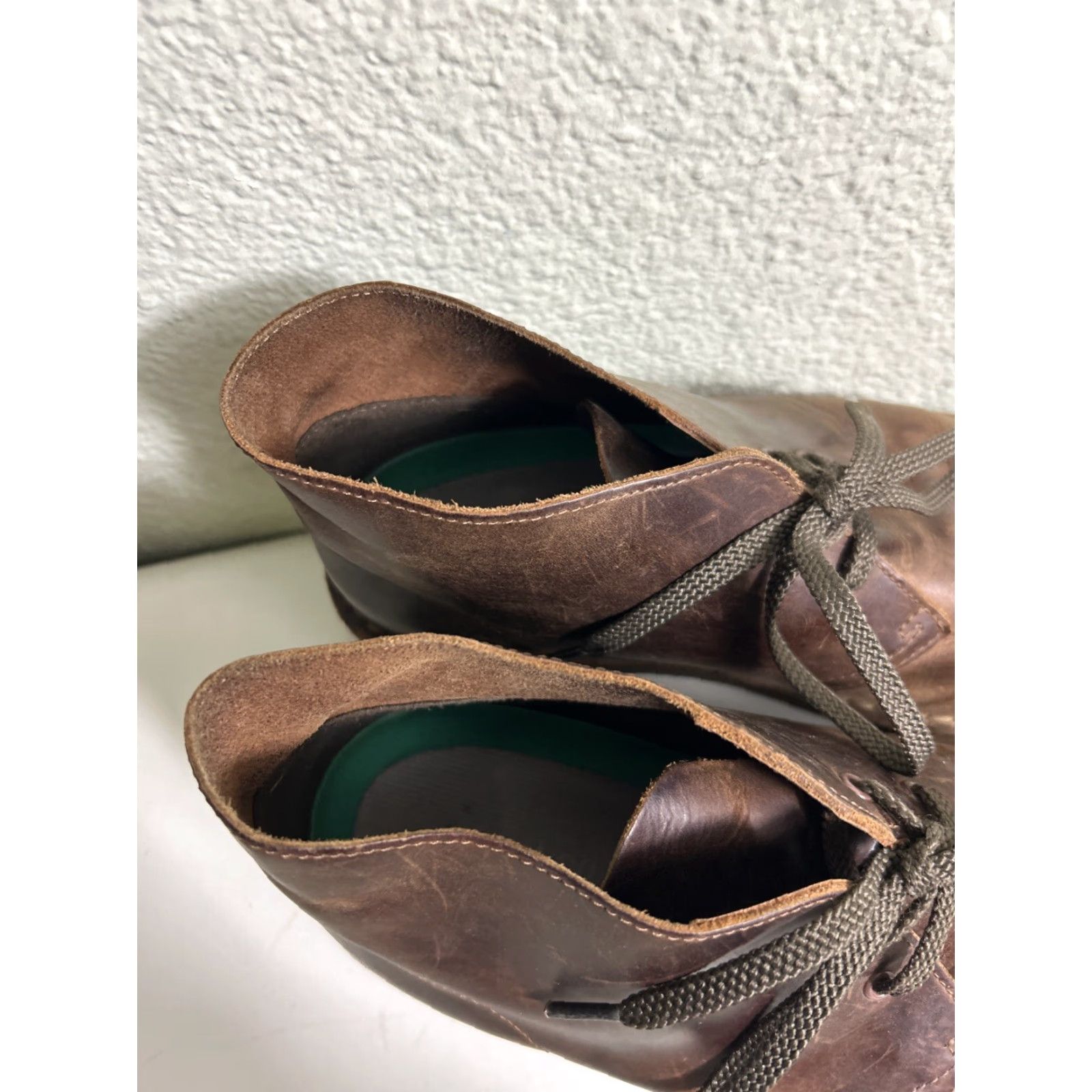 Clarks Clarks Bushacre 15522 Brown Leather Chukka Boots Men Size 7.5 M Size US 8 / EU 41 - 5 Thumbnail
