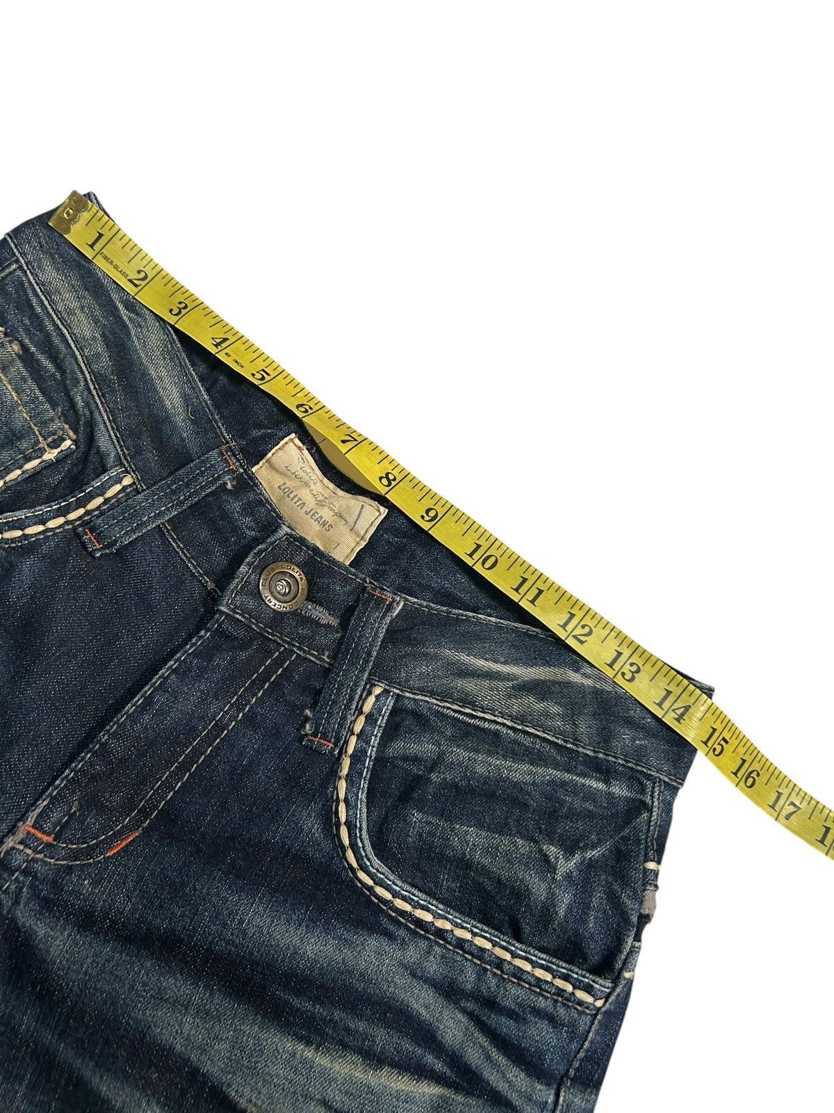 Japanese Brand × Kapital × Vintage Rusty Lolita Japanese Denim Jeans Denim Faded Size US 29 - 16 Thumbnail