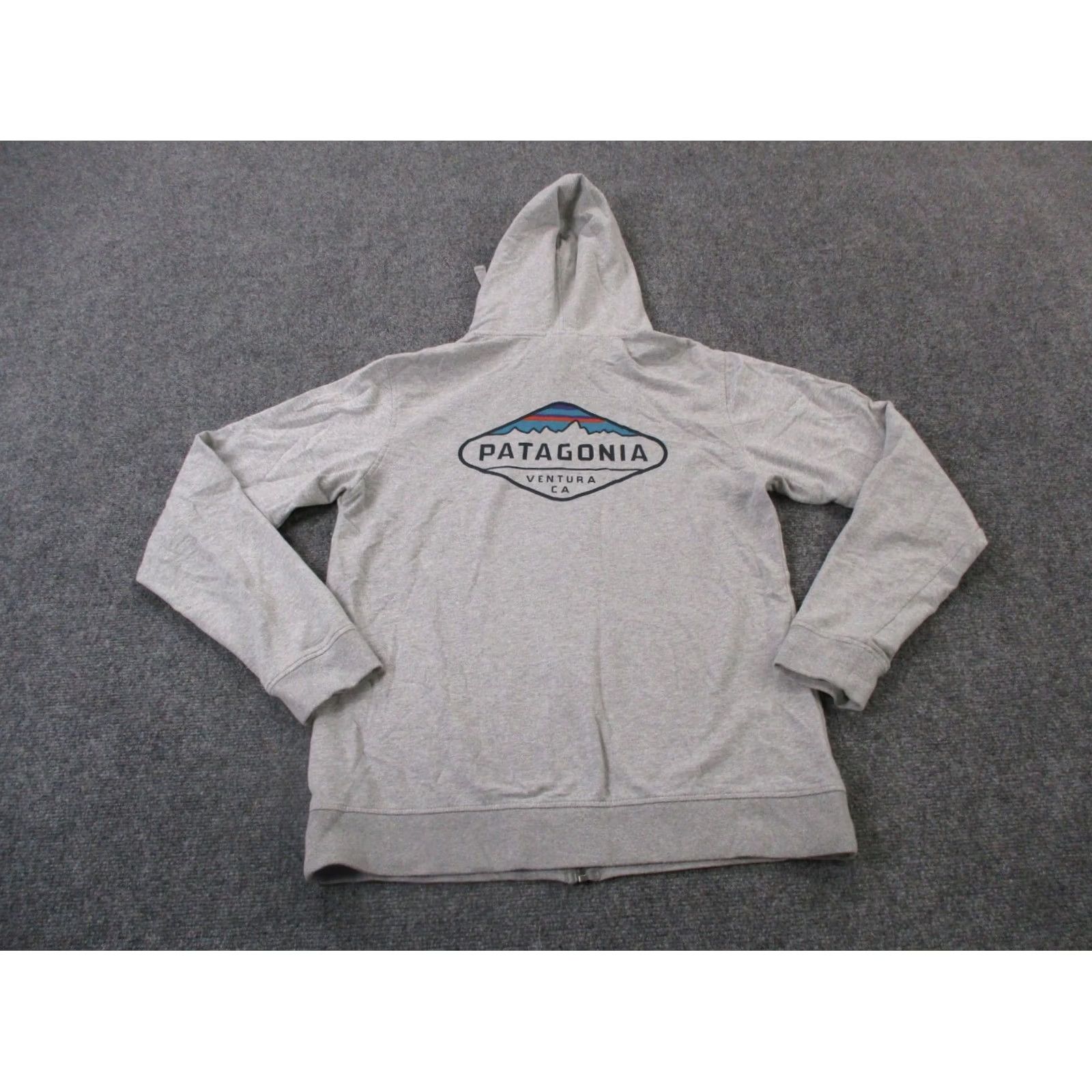 Patagonia Patagonia Jacket Mens M Gray Organic Cotton Hoodie Casual Lightweight Logo Vintage Size US M / EU 48-50 / 2 - 2 Thumbnail