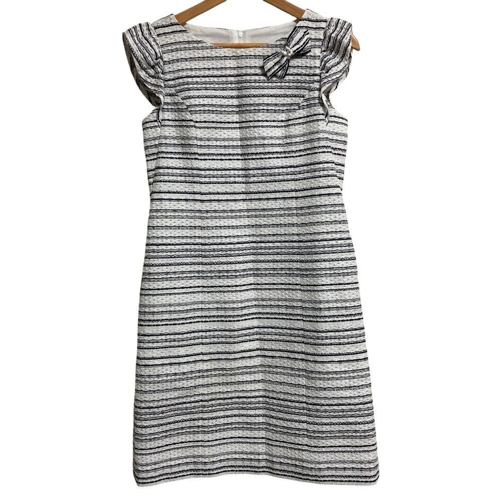Other Other Rene Ribbon Brooch Border Dress Cotton Dresses DUTY FREE for USA Size ONE SIZE - 1 Thumbnail