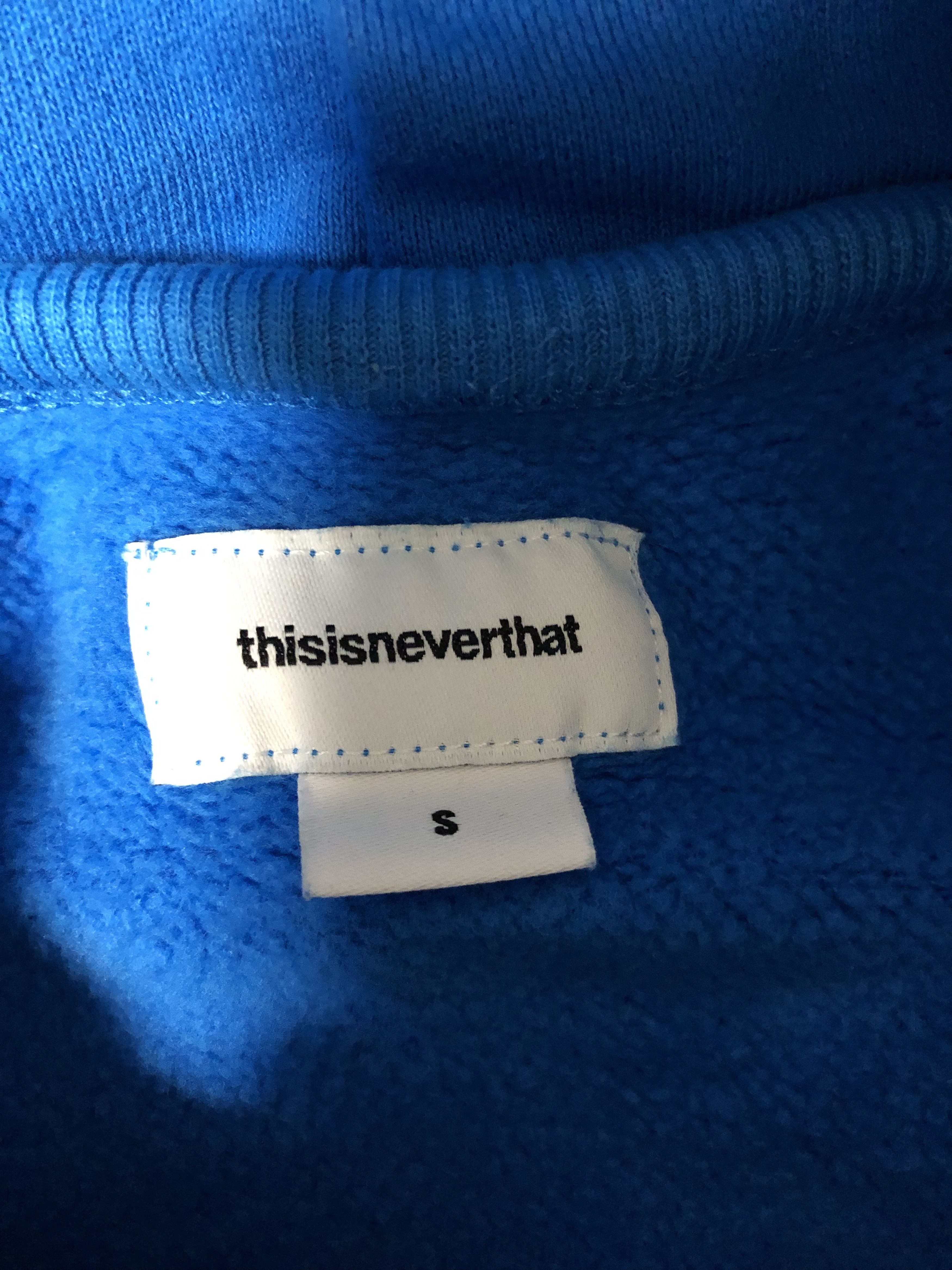 thisisneverthat FW19 WC Bus Hoodie Hooded Sweatshirt Light Blue Size US S / EU 44-46 / 1 - 5 Thumbnail