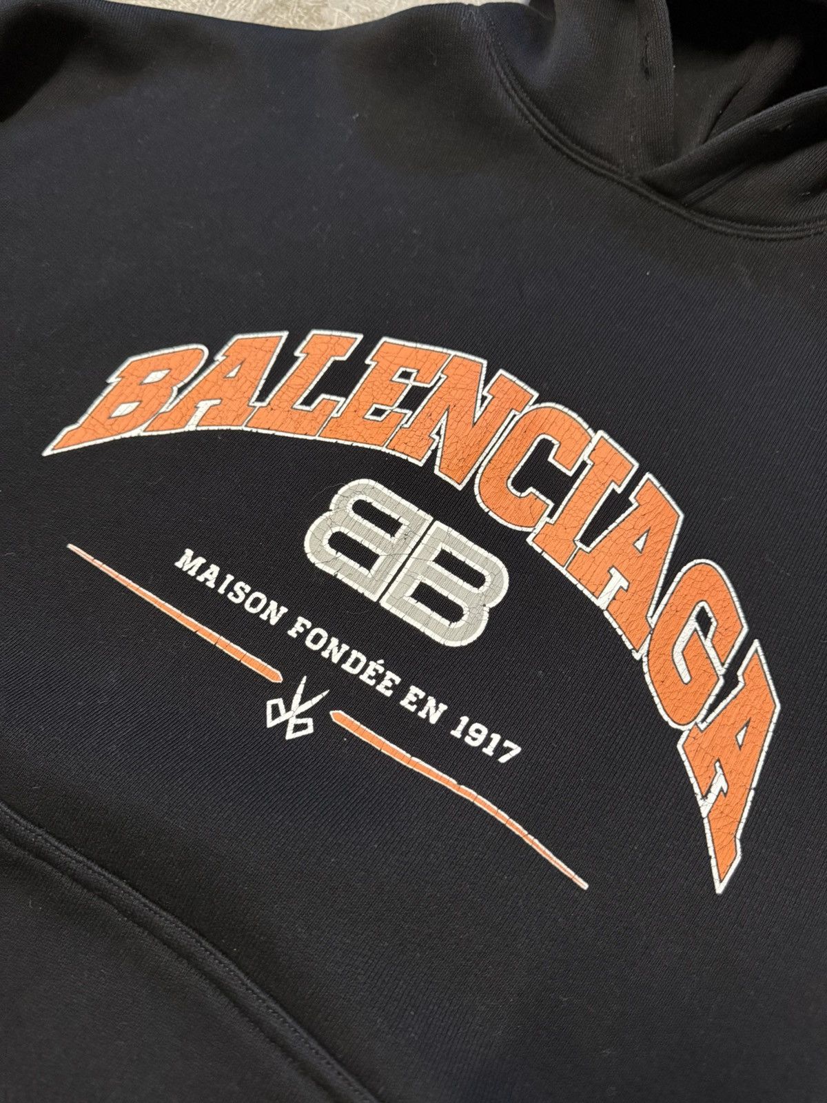Balenciaga Balenciaga Paris France Hoodie Size US L / EU 52-54 / 3 - 2 Thumbnail