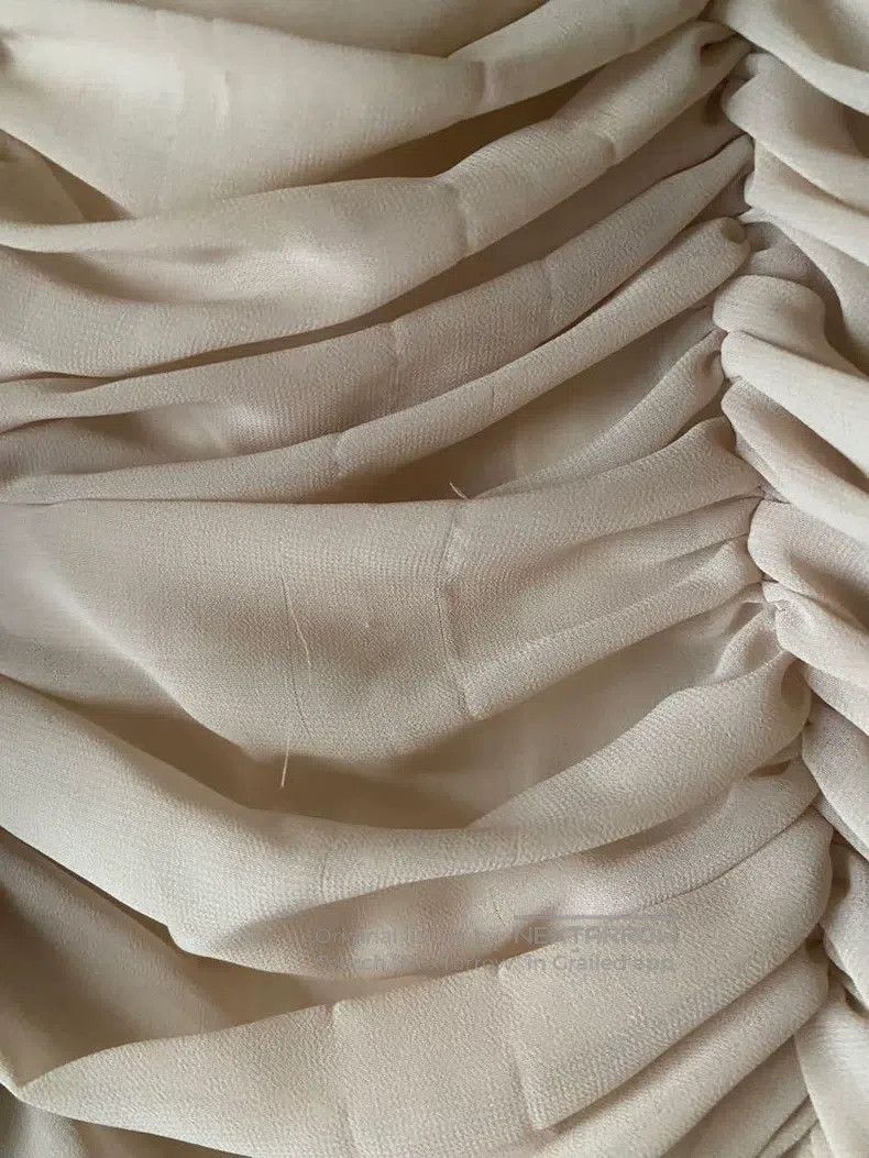 Comme des Garcons Comme Des Garcons size XS Beige vintage pleated skirt Size 23" - 4 Thumbnail