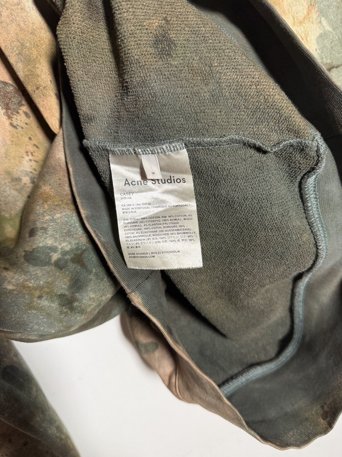 Acne Studios Acne Studios crewneck sweatshirt tie dye erd raf Size US M / EU 48-50 / 2 - 9 Thumbnail
