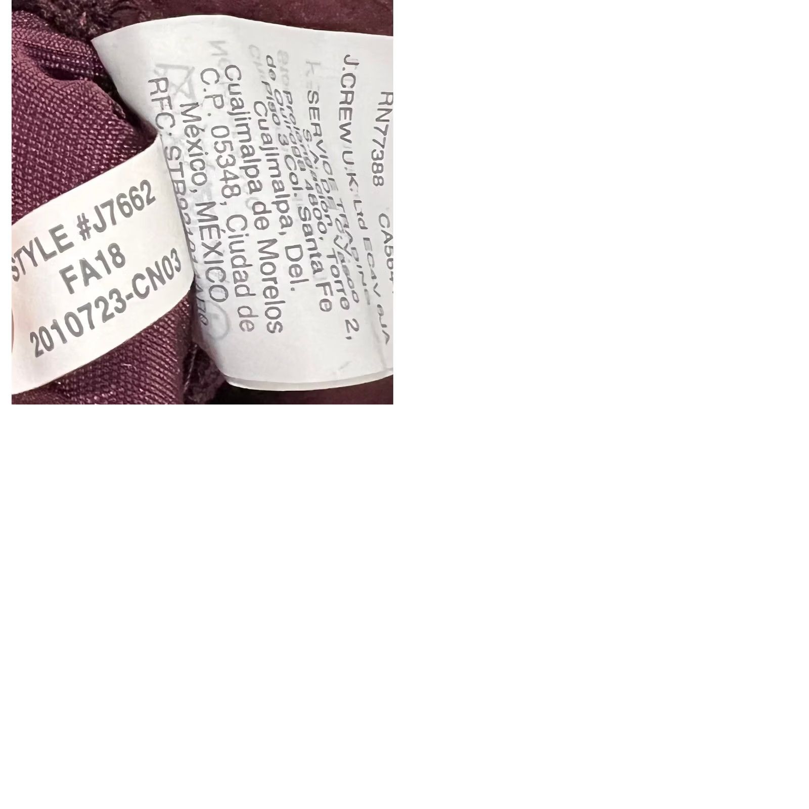 Madewell Madewell Velvet Jumpsuit Burgundy Sleeveless Sz 0 Women One-Piece Pants Twist Front Velvet Size 25" / US 0 / IT 36 - 10 Thumbnail