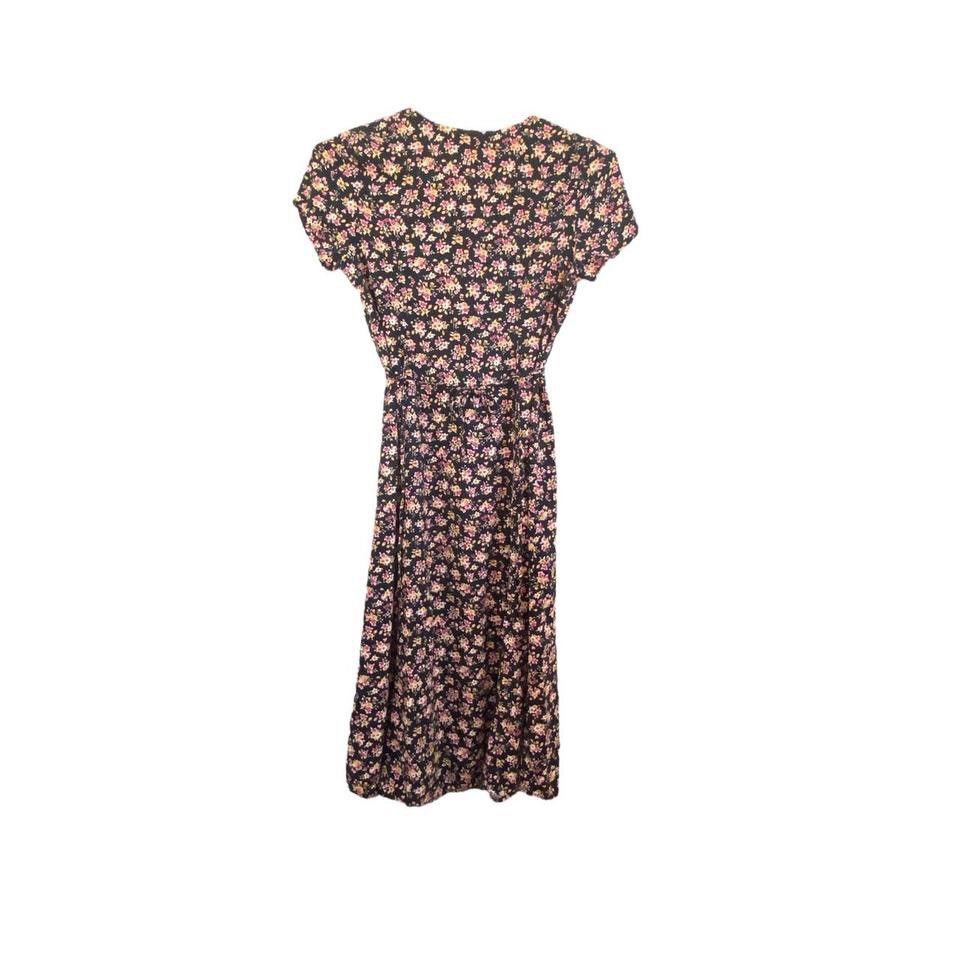 Vintage Ship N Shore Dress Button Up Rayon Maxi Dress Size 8 Size M / US 6-8 / IT 42-44 - 2 Thumbnail