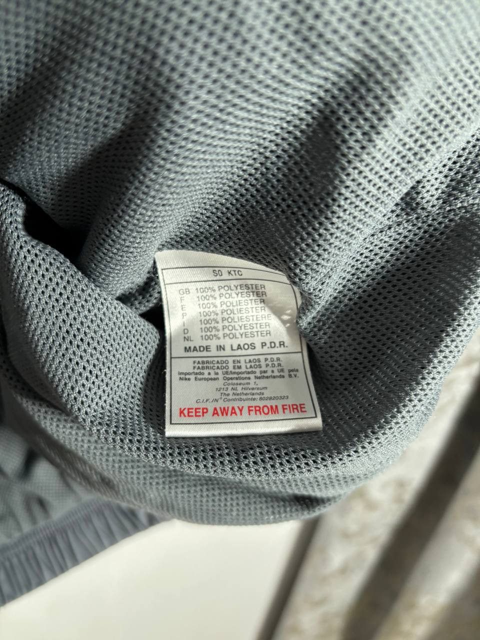 Nike Vintage 90's Nike Nylon Drill Light Jacket Size US M / EU 48-50 / 2 - 8 Thumbnail