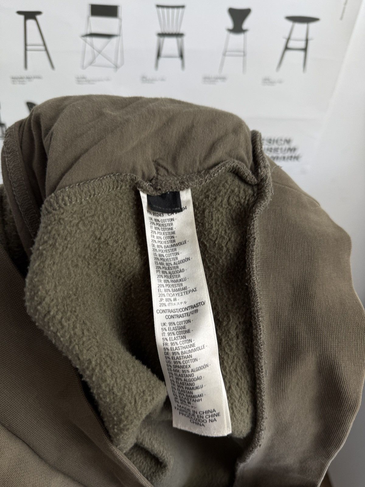 Designer × Diesel Diesel big logo khaki hoodie M designer streetwear avantgarde Size US M / EU 48-50 / 2 - 6 Thumbnail