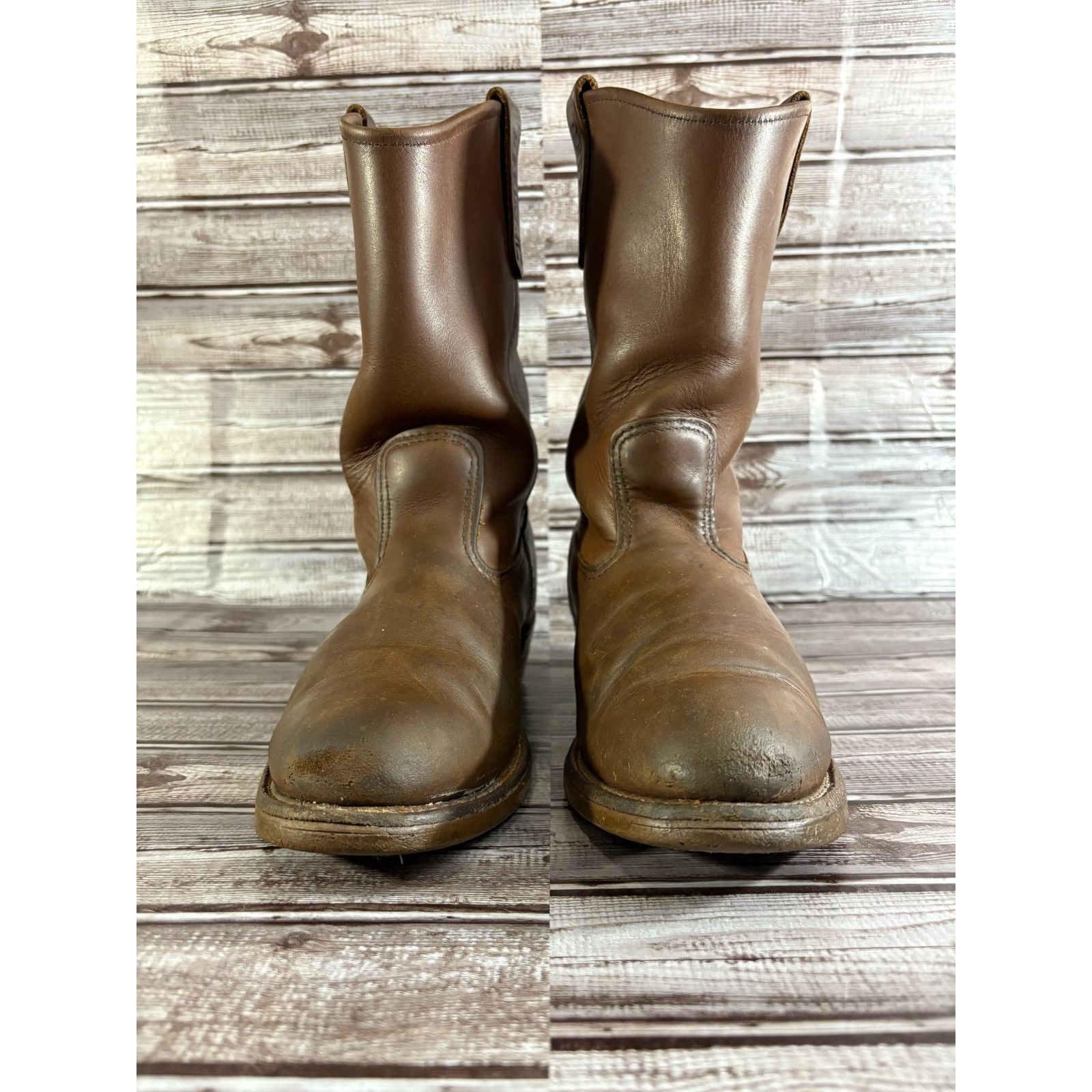 Red Wing Red Wing 1155 Pecos Western Work Boots Size 8.5 D color bro Size US 8.5 / EU 41-42 - 4 Thumbnail