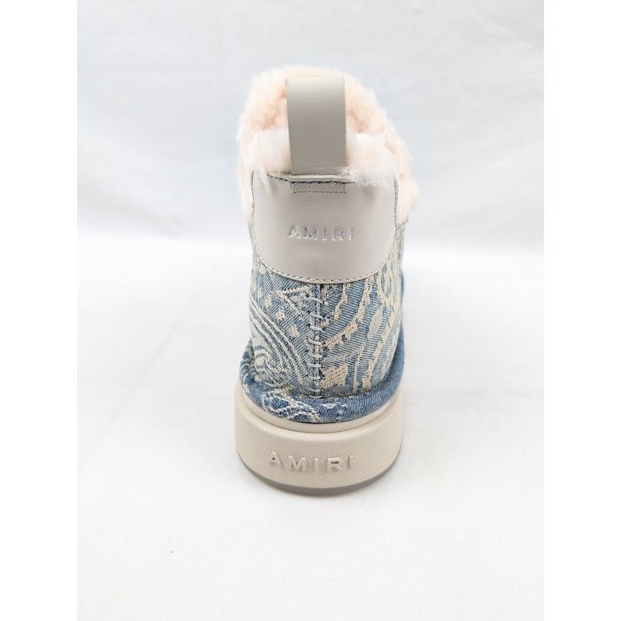 Amiri o1rshd1 Q:2 / Malibu Boot Boots in Wash Indigo Size US 10 / EU 43 - 9 Thumbnail