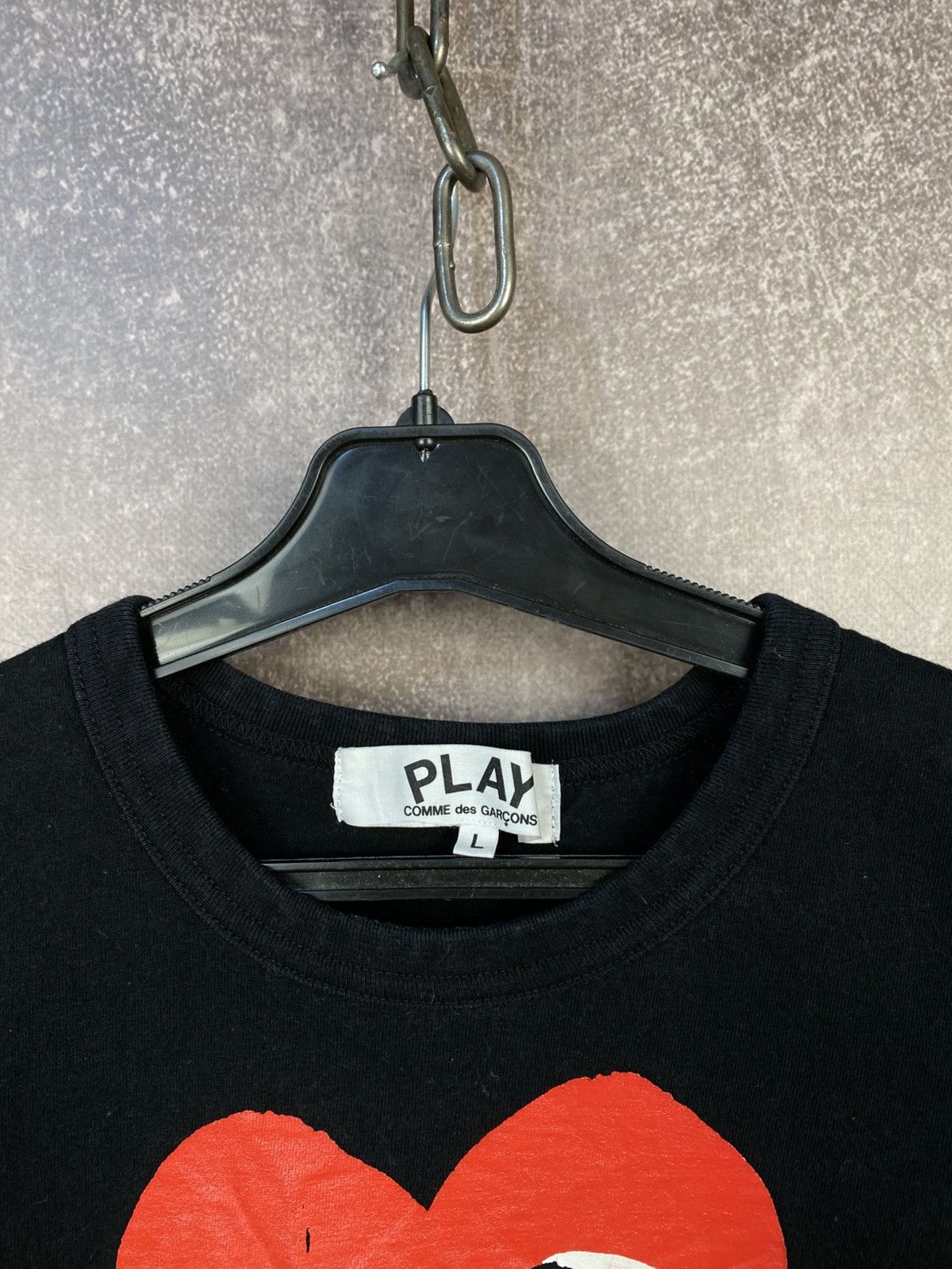 Comme des Garcons PLAY CDG Play Comme des Garcons Big Logo Heart T-Shirt Large Size L / US 10 / IT 46 - 4 Thumbnail