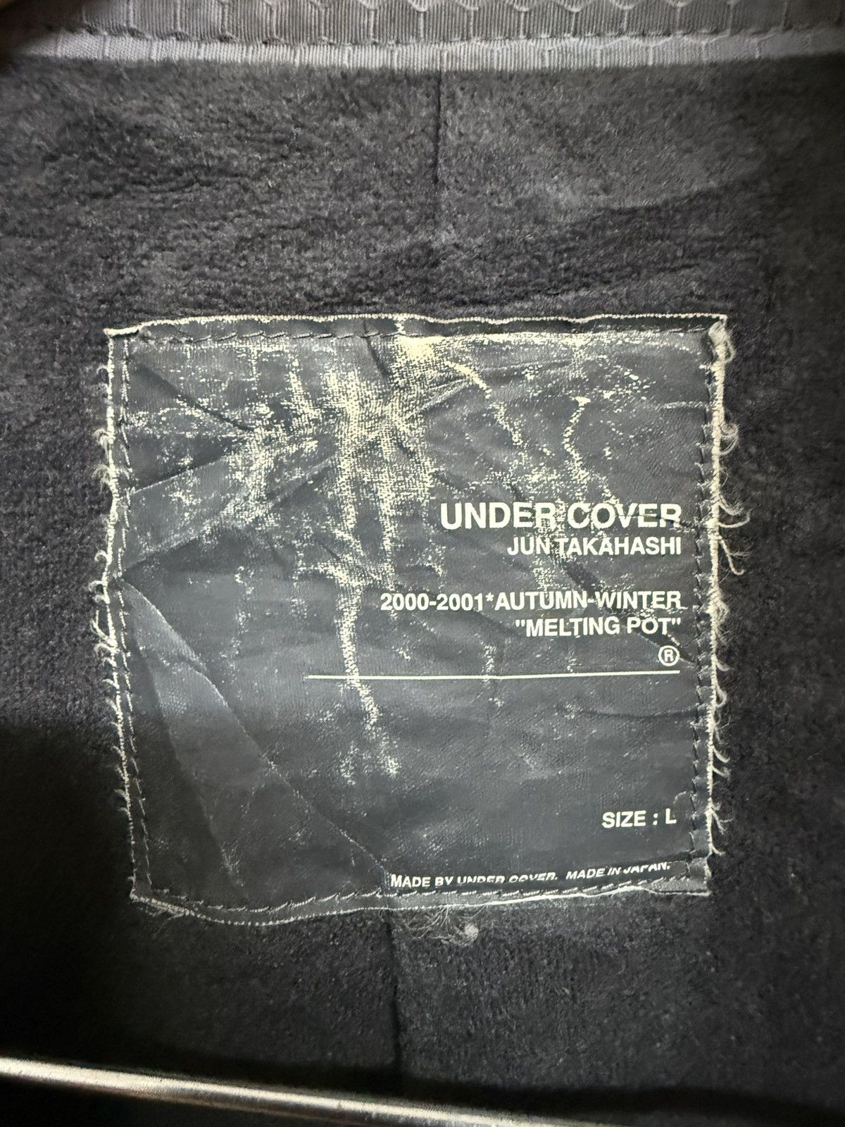 Jun Takahashi × Undercover Undercover Jun Takahashi AW00 Melting Pot Sunfaded Jacket Size US L / EU 52-54 / 3 - 12 Thumbnail