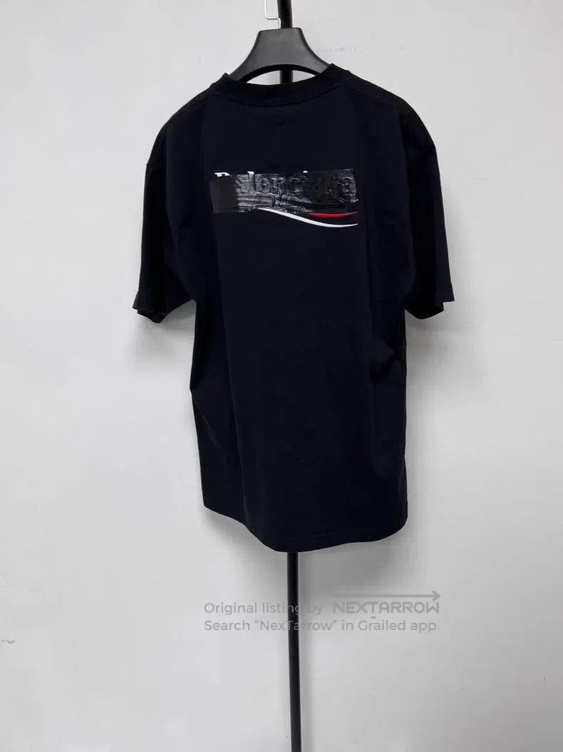 Balenciaga Balenciaga Solid Color Logo Printed Short Sleeve T-Shirt w Size US XS / EU 42 / 0 - 2 Thumbnail