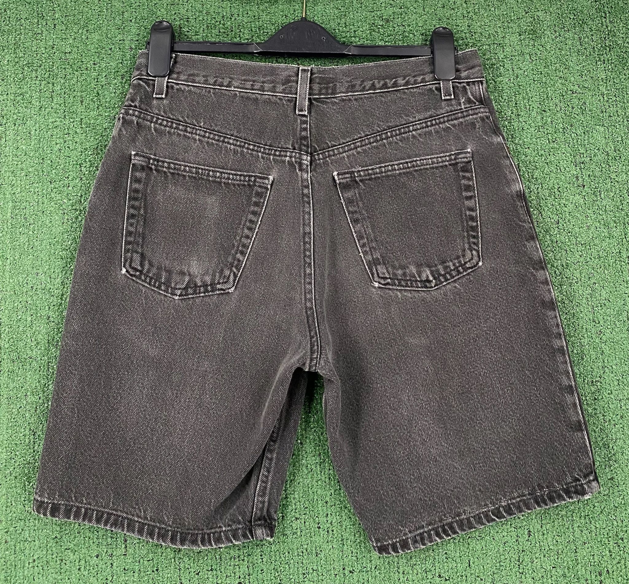 Cherokee 90’s Cherokee Faded Black Jean Shorts Jorts Mens Size 31 Size US 31 - 4 Thumbnail