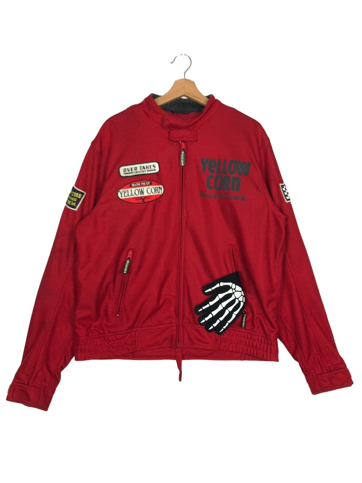 Hein Gericke 🔥90’s Racing Jacket Motobike Yellow Corn Big Logo Racer Size US L / EU 52-54 / 3 - 1 Thumbnail