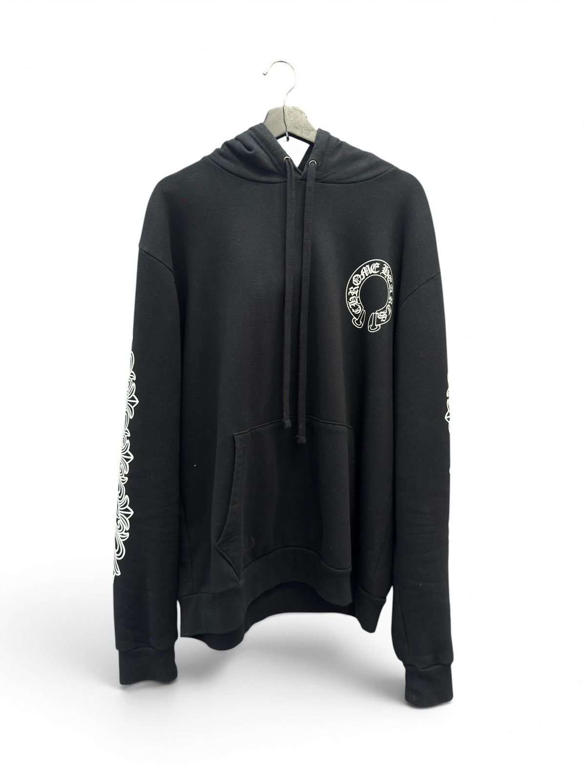 Chrome Hearts Chrome Hearts Horseshoe Floral Pullover Hoodie Size US M / EU 48-50 / 2 - 2 Thumbnail