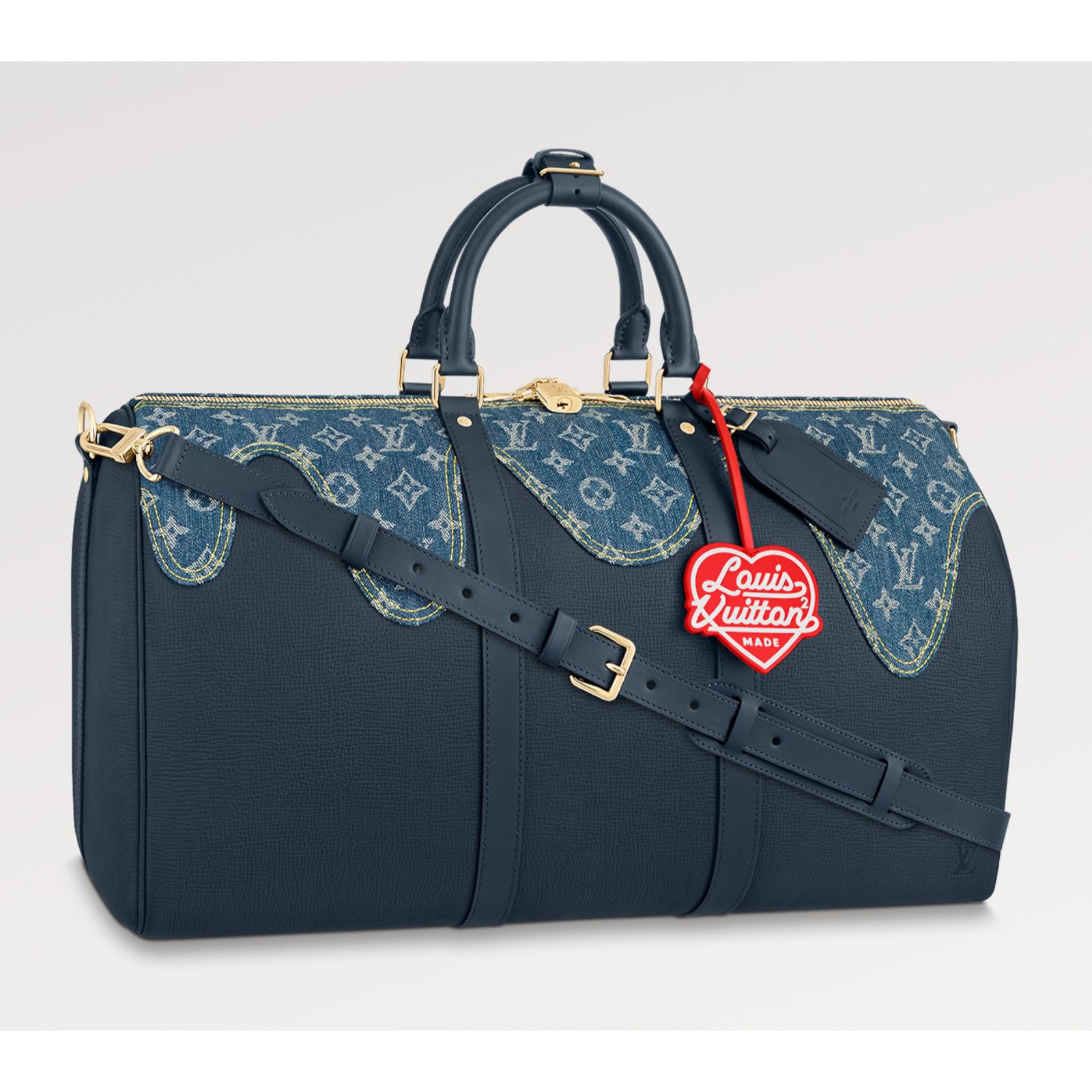 Louis Vuitton Louis Vuitton Keepall Bandouliere Drip Monogram Weekend Bag Size ONE SIZE - 1 Thumbnail