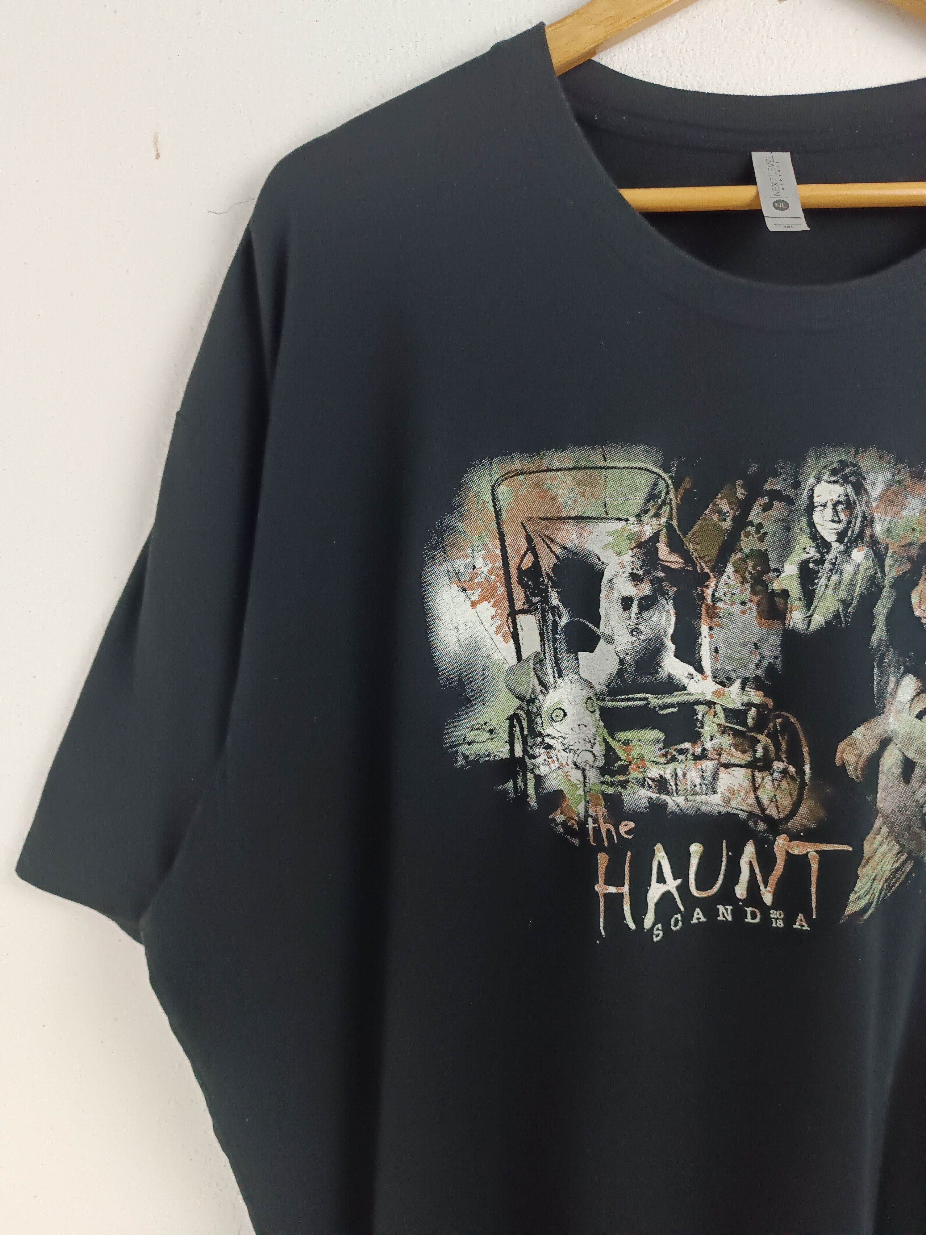 Vintage VTG 2018 THE HAUNT SCANDIA ARE YOU A WUSS? TEE HORROR SCARY Size US XXL / EU 58 / 5 - 5 Thumbnail