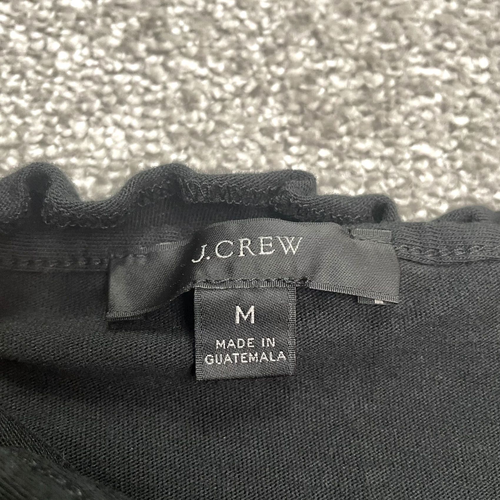 J.Crew J.Crew Maxi Dress Women Medium Black Knit Keyhole Casual Adjustable Strap Size M / US 6-8 / IT 42-44 - 3 Thumbnail