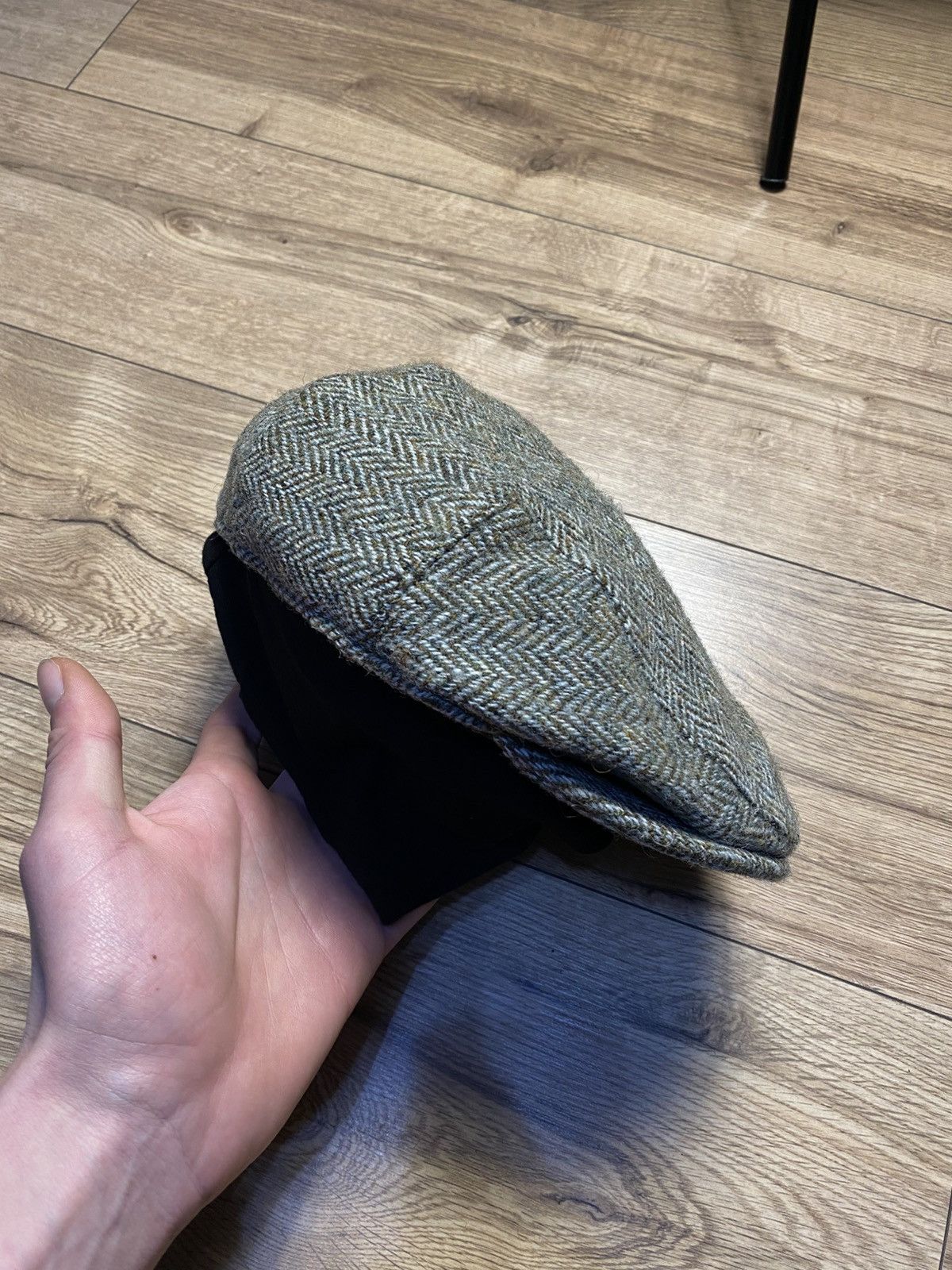Harris Tweed County Cap, Harris Tweed Vintage Size XL Size 34 - 1 Thumbnail