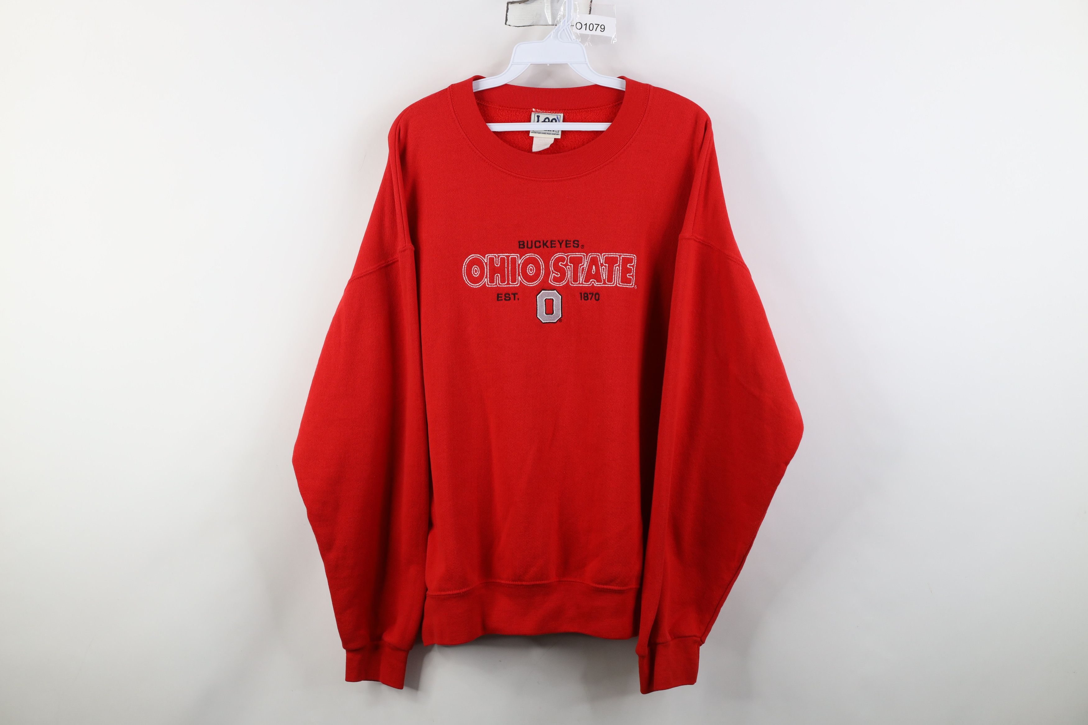 Vintage Vintage 90s Spell Ohio State University Crewneck Sweatshirt Size US L / EU 52-54 / 3 - 1 Thumbnail