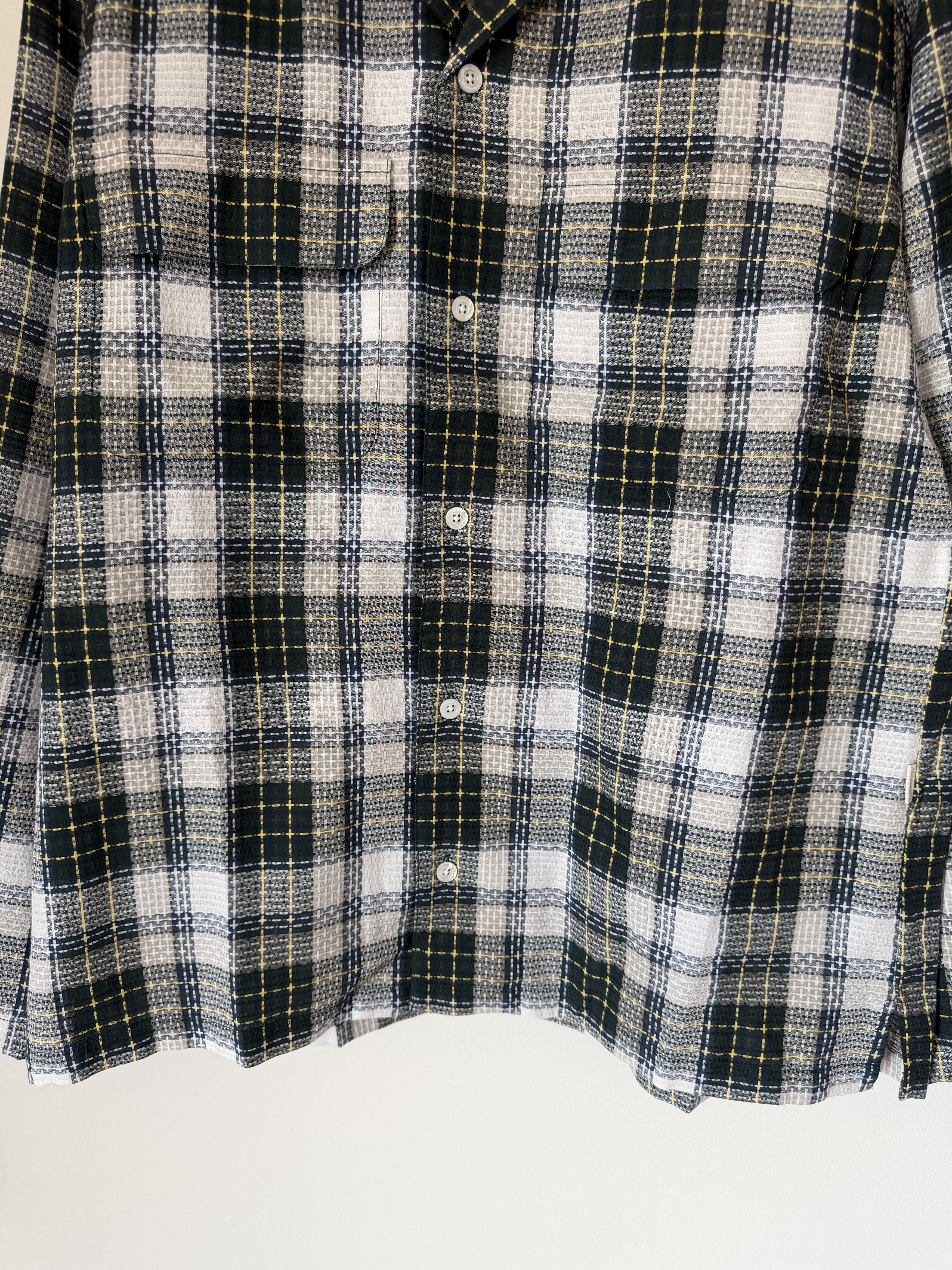 Aime Leon Dore Aime Leon Dore Leightweight Patterned Leisure Shirt Green Size US L / EU 52-54 / 3 - 3 Thumbnail