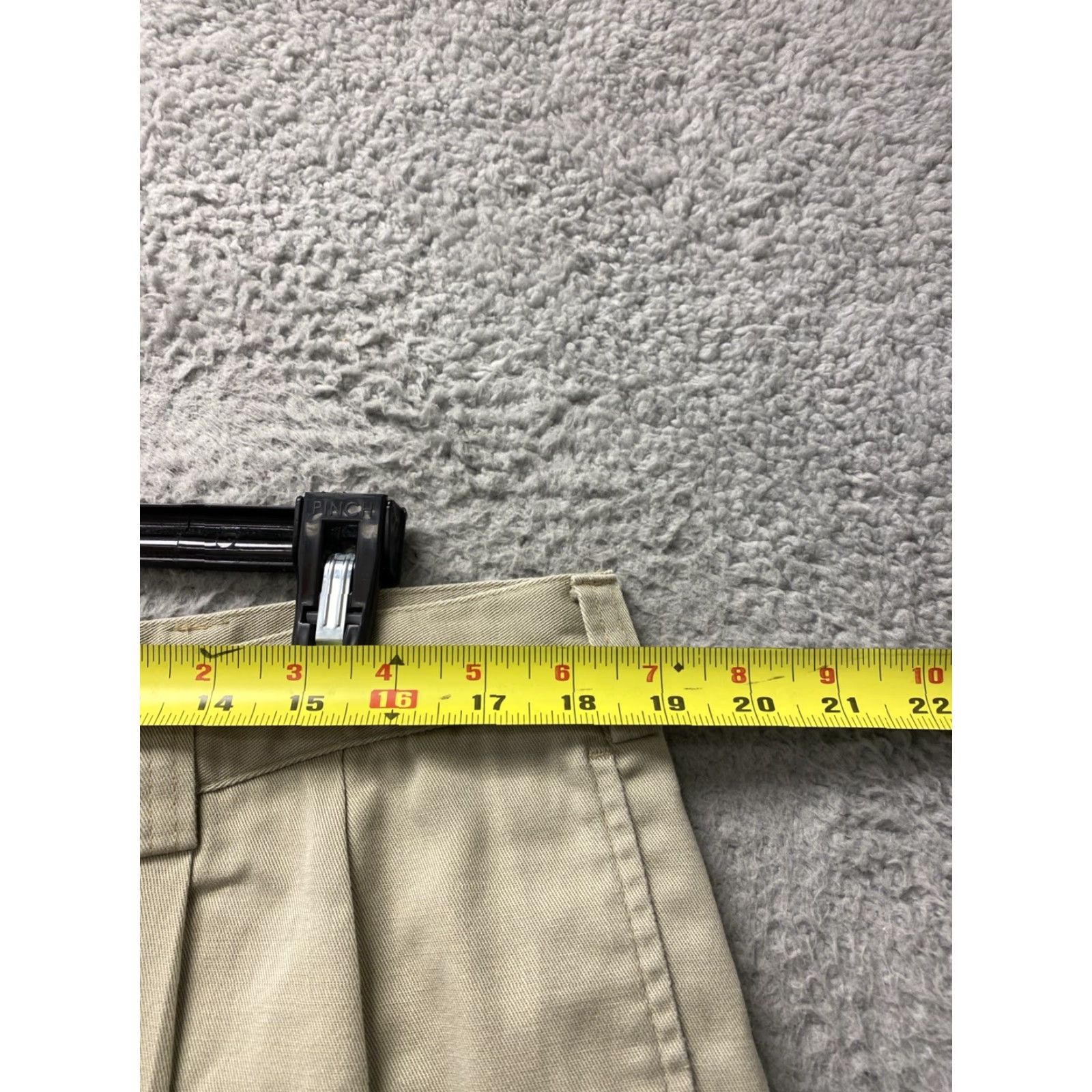 Tommy Hilfiger Vintage Tommy Hilfiger Chino Pants Men 38x32 Khaki Pleated 90s 158-27 Size US 38 / EU 54 - 3 Thumbnail