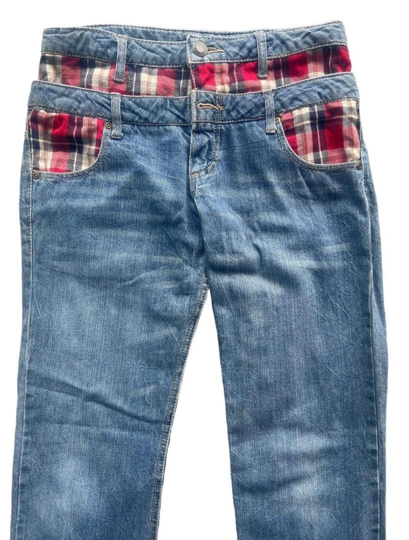 Japanese Brand Japanese Brand Double Waist Jeans Size US 32 / EU 48 - 3 Thumbnail