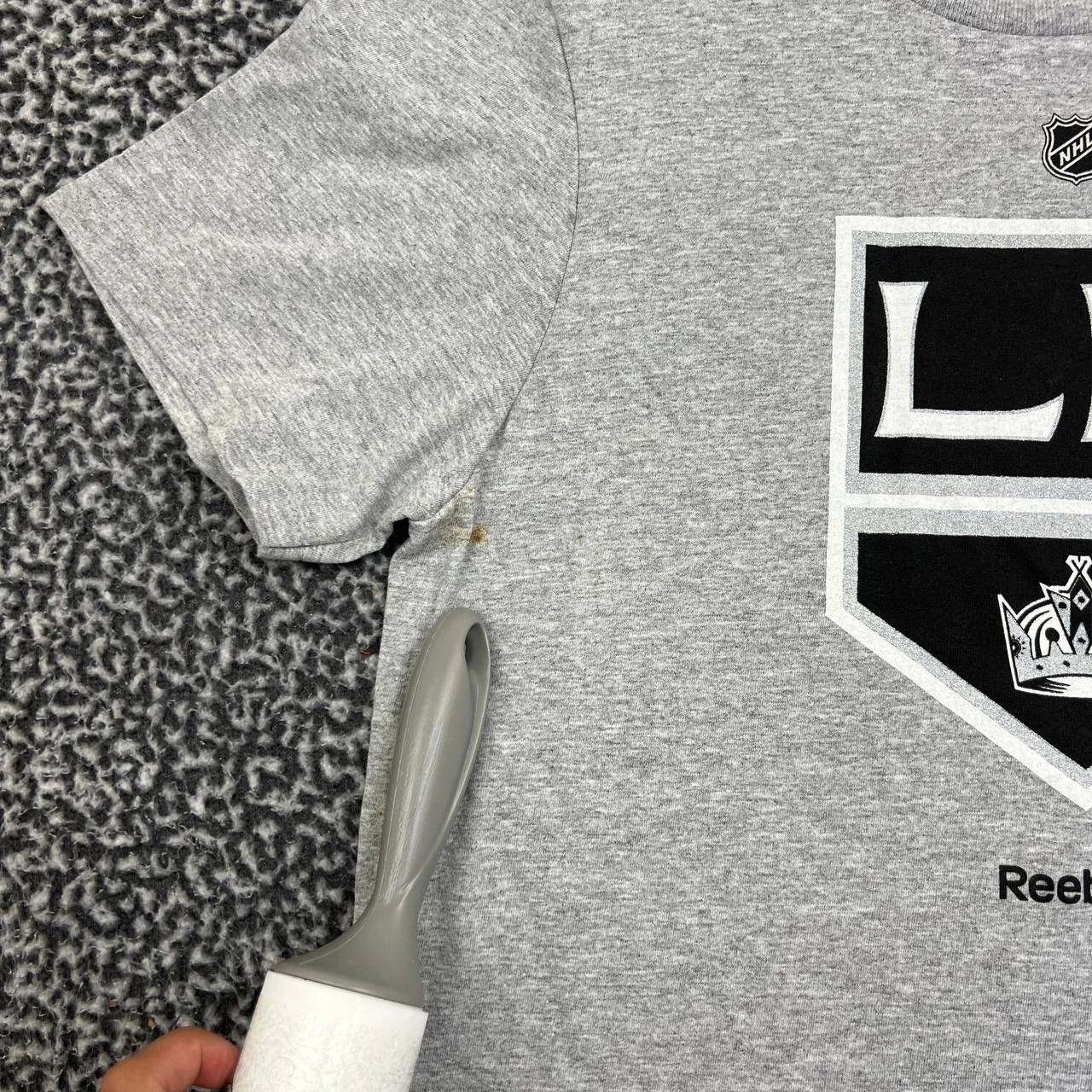 Reebok Los Angeles LA Kings Shirt Men Short Sleeve Crew Neck S Size US S / EU 44-46 / 1 - 7 Thumbnail