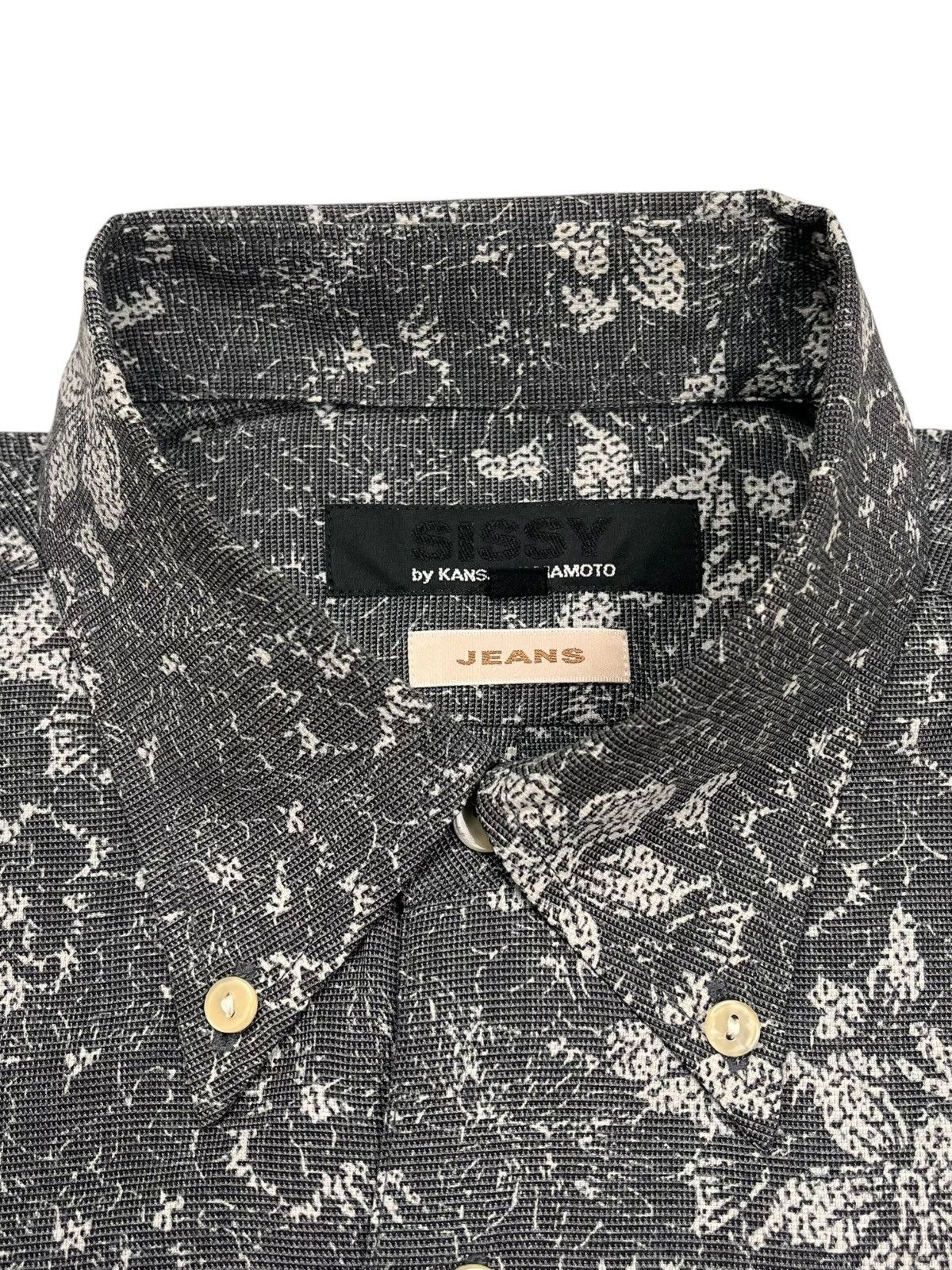 Kansai Yamamoto Sissy By Kansai Yamamoto Button Up Shirt Double Pocket Size US M / EU 48-50 / 2 - 5 Thumbnail