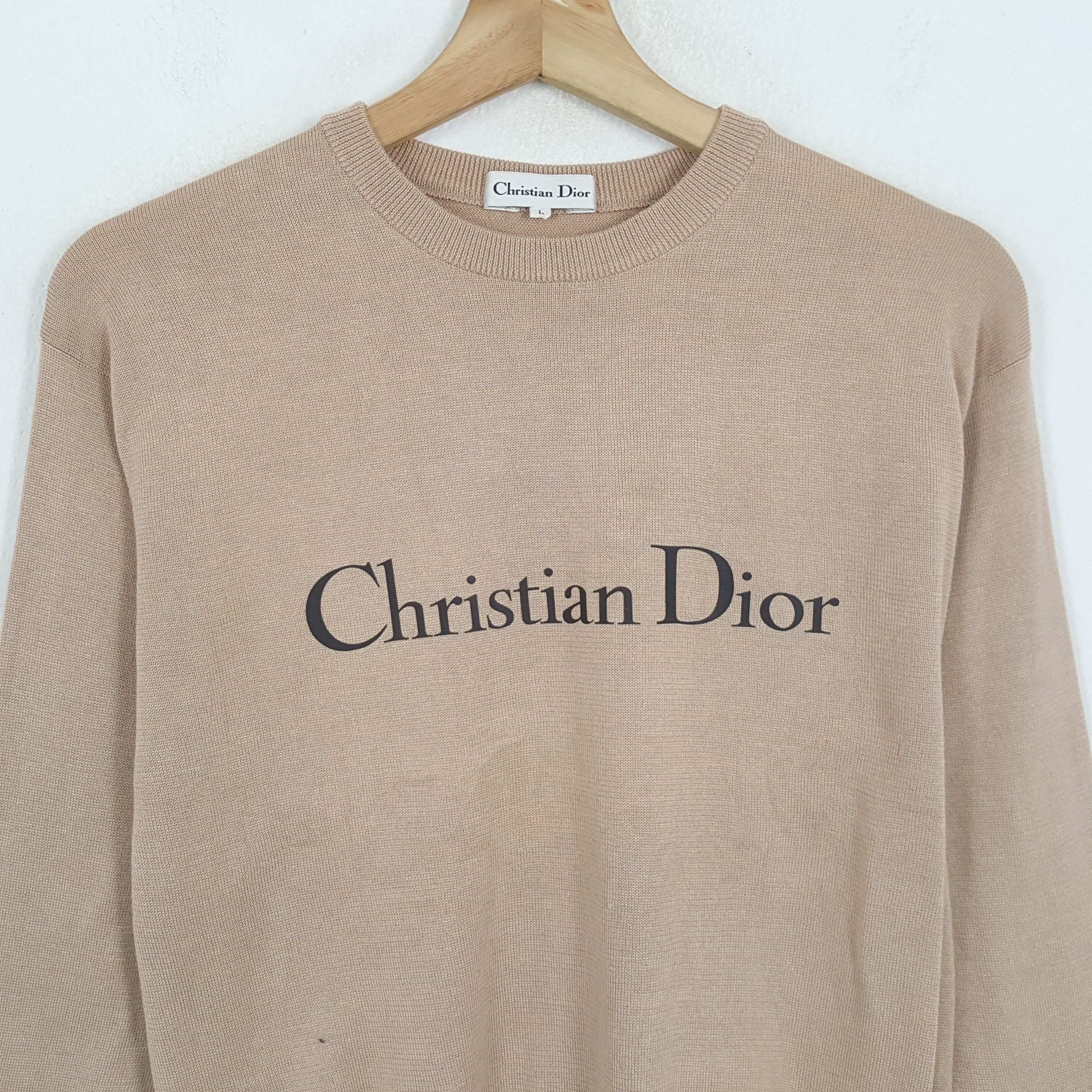 Christian Dior Monsieur × Designer × Vintage Vintage CHRISTIAN DIOR Italian Fashion Brand Sweatshirts Size S / US 4 / IT 40 - 2 Thumbnail