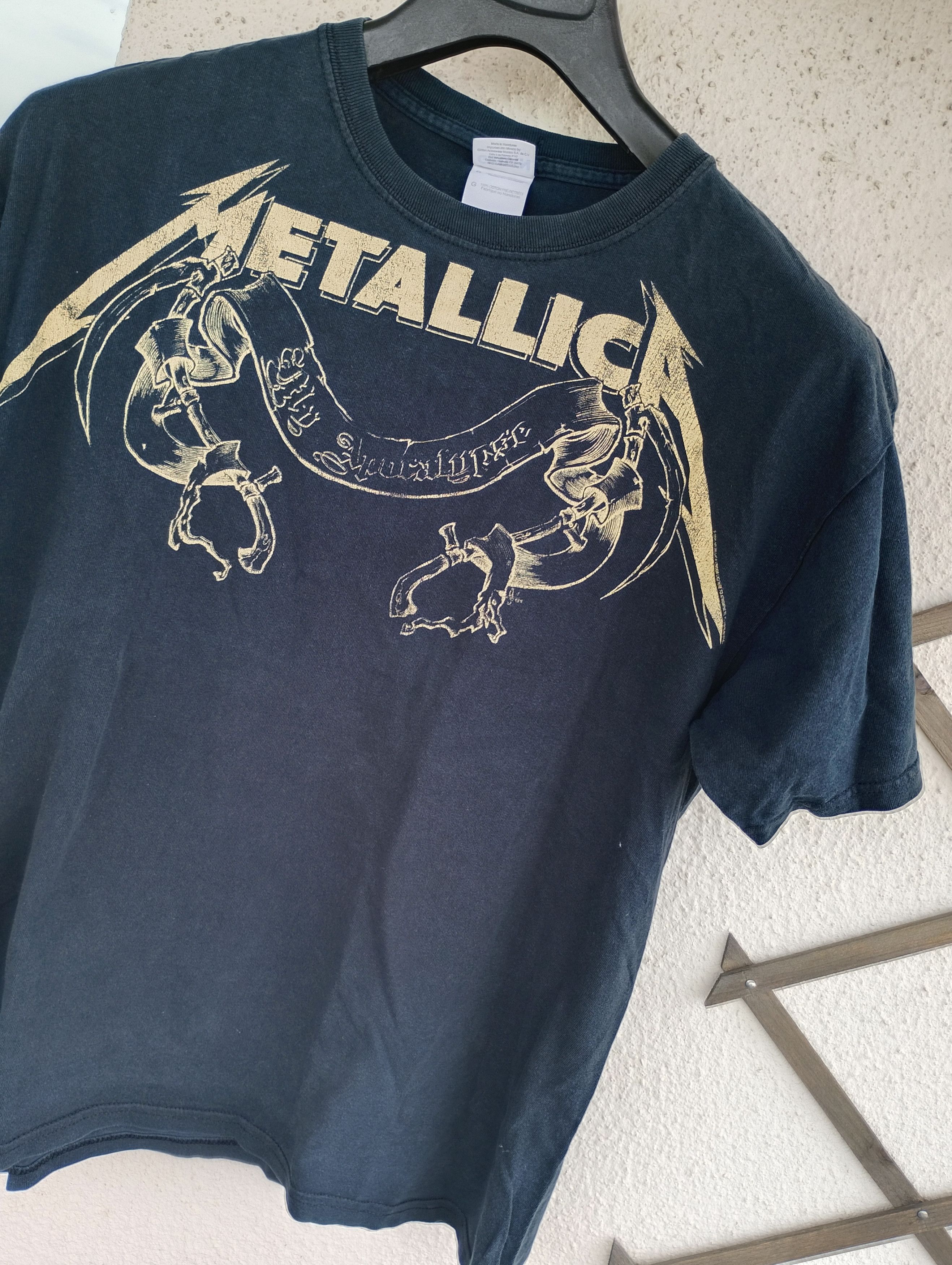 Metallica Metallica My Apocalypse 2005 Band t-shirt sz L Size US L / EU 52-54 / 3 - 6 Thumbnail