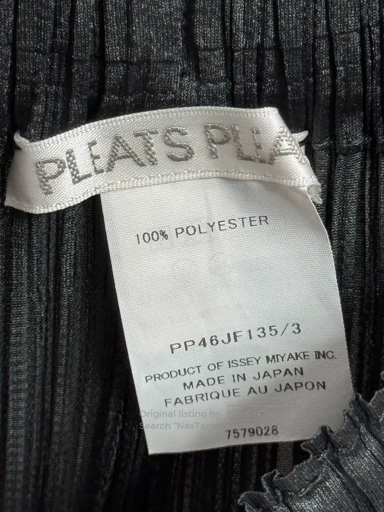 Issey Miyake Issey Miyake size:3 Black Wide-leg Trousers Size 22" - 3 Thumbnail