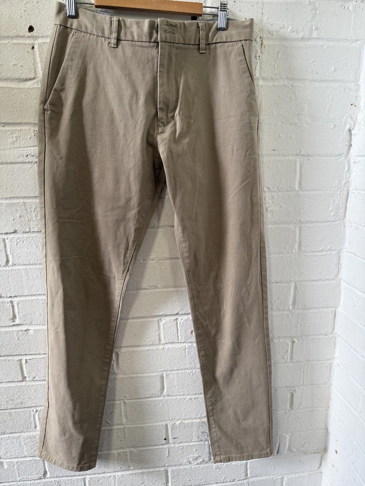 NEXT Next Men's Khaki Chino Pants Size 31x30 Size US 31 - 2 Thumbnail